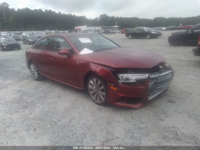 AUDI A4 2018 waukmaf45ja010092