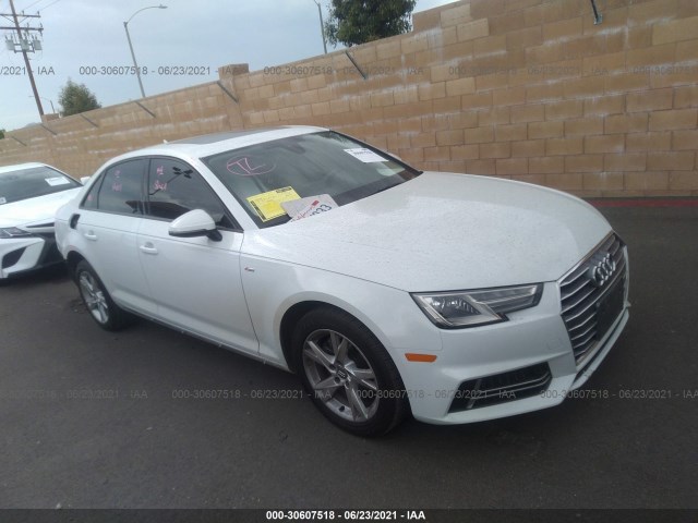 AUDI A4 2018 waukmaf46ja121802