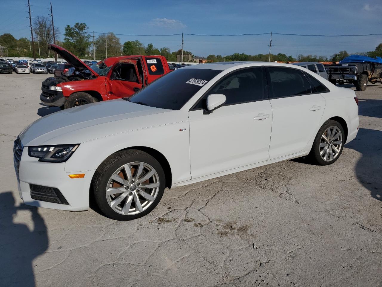 AUDI A4 2018 waukmaf4xja078548