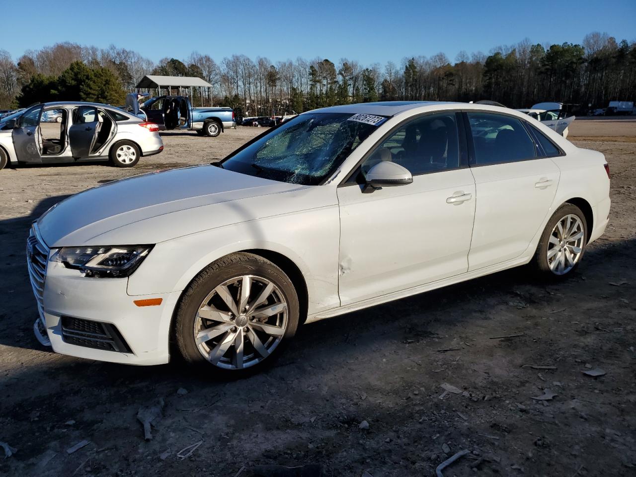 AUDI A4 2017 waukmaf4xja108745