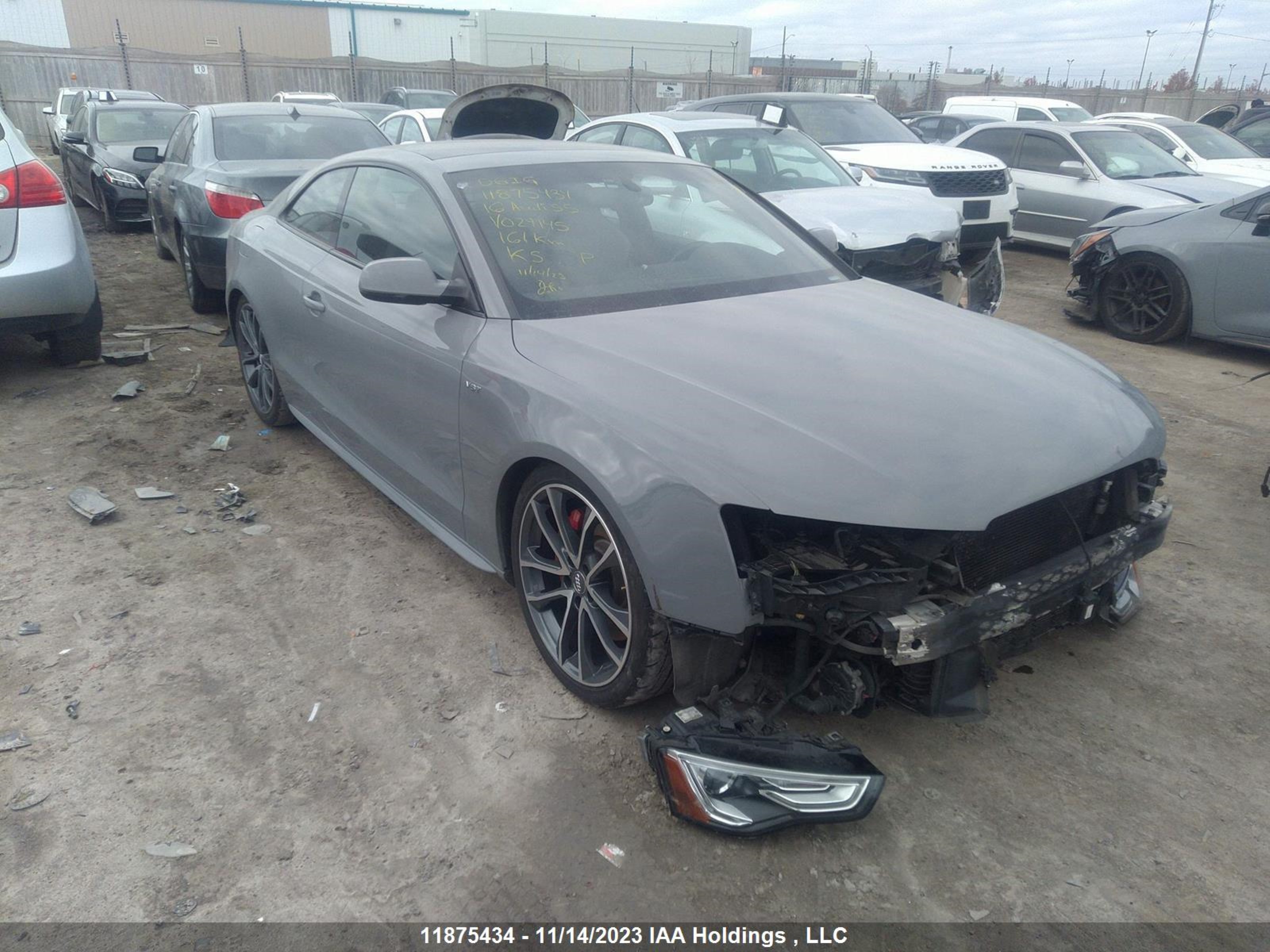 AUDI S5 2016 waul4afr6ga029145