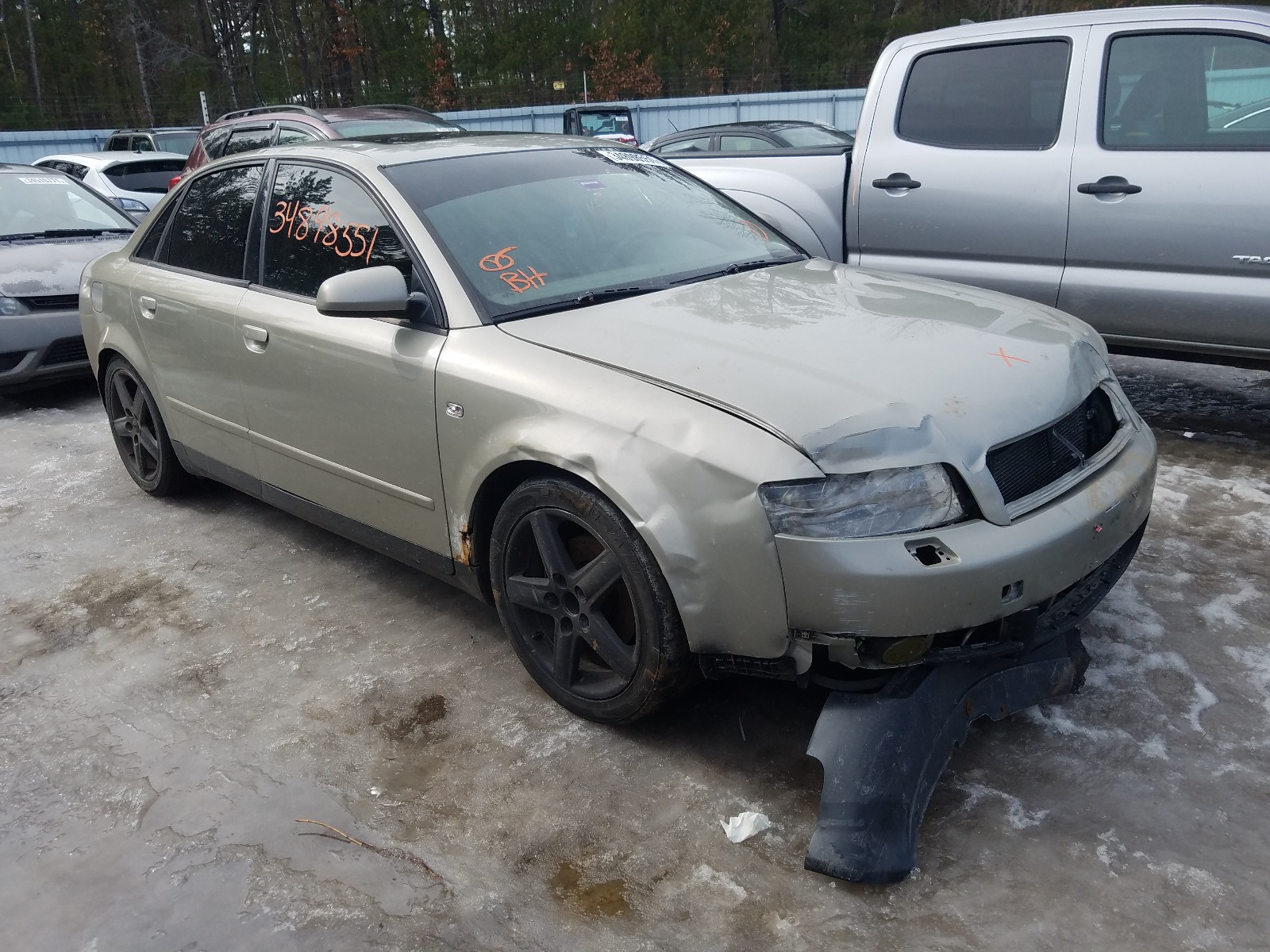 AUDI A4 1.8T QU 2002 waulc68e02a052052