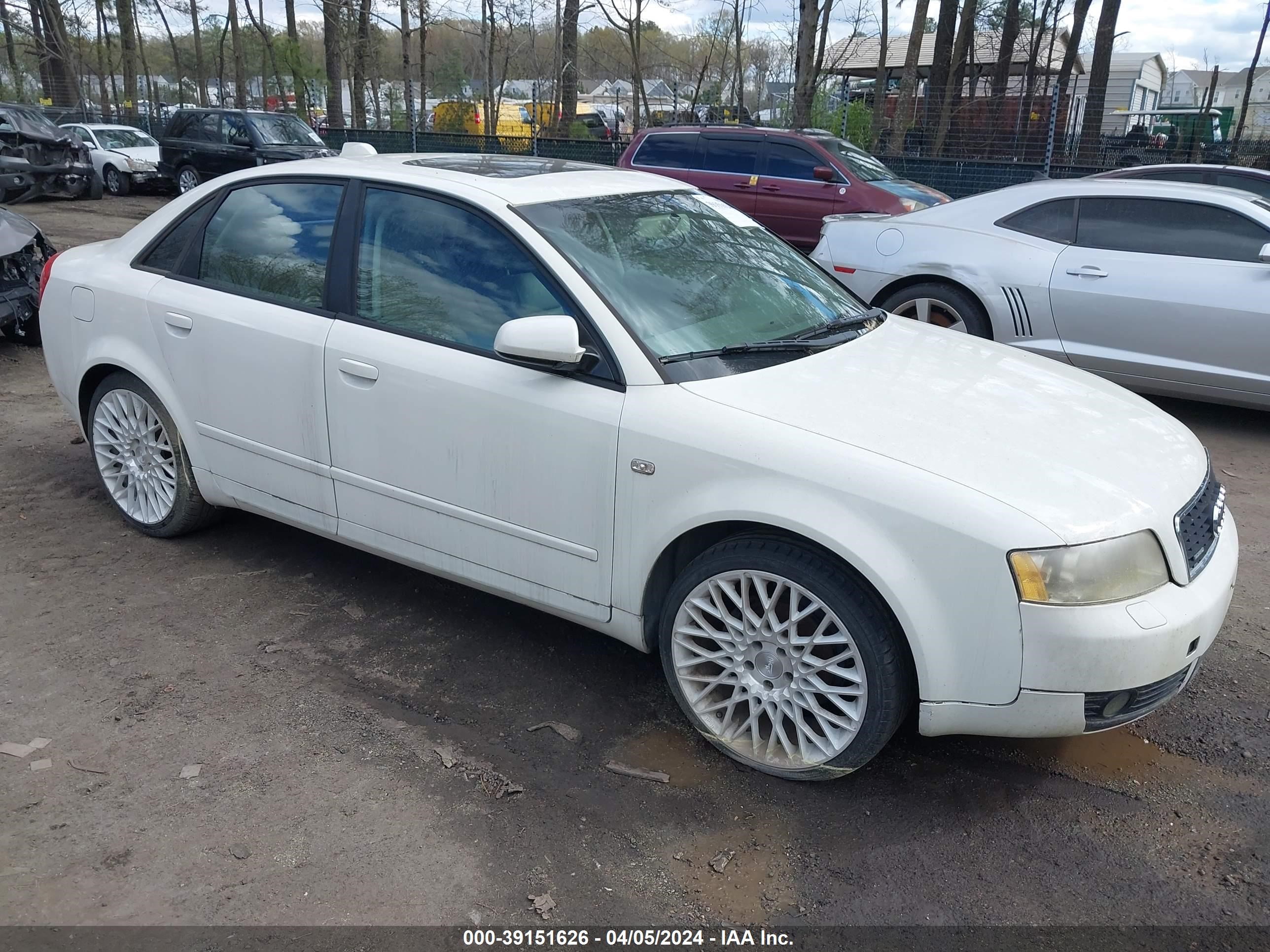 AUDI A4 2004 waulc68e04a225295