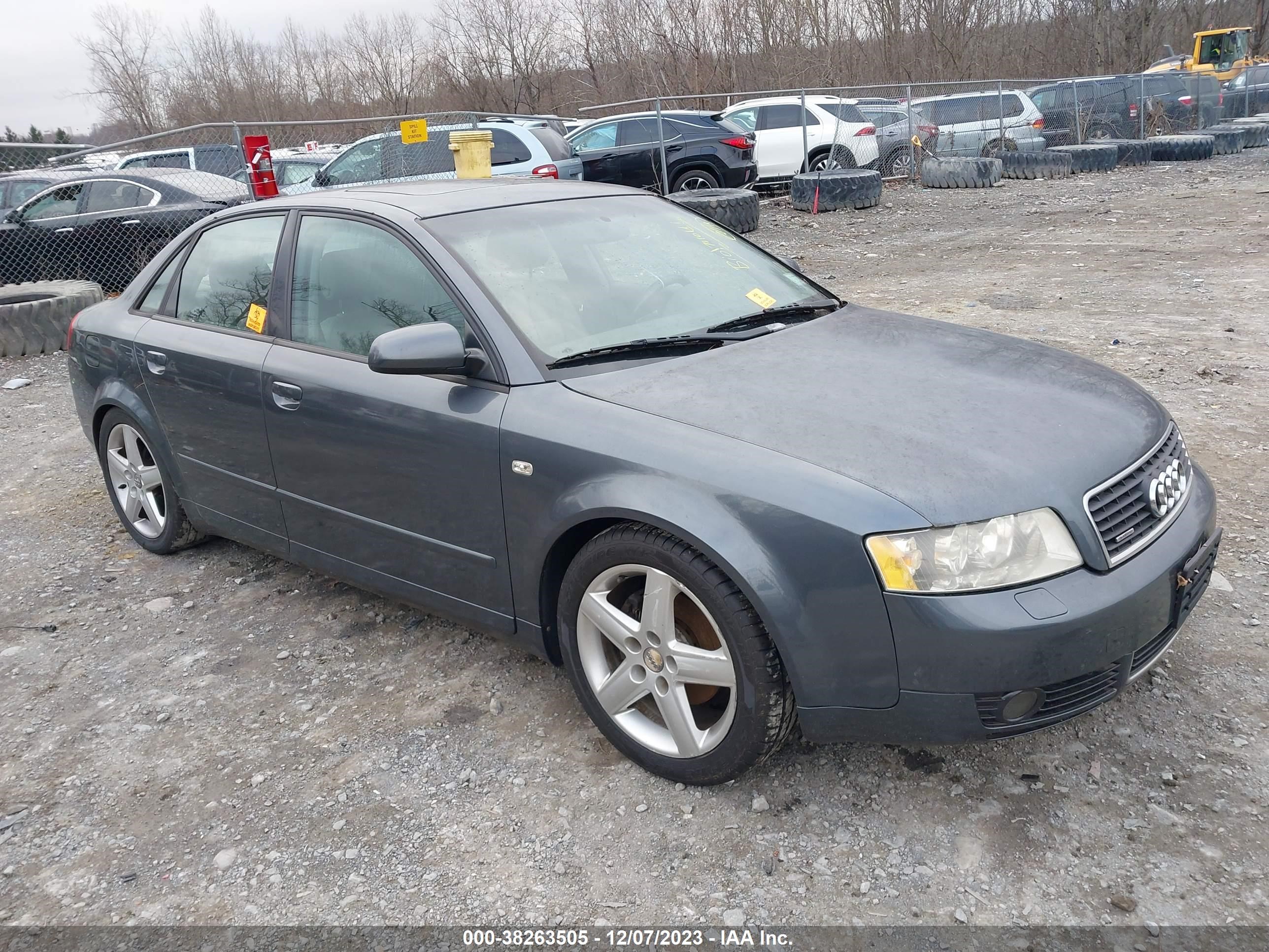 AUDI A4 2003 waulc68e13a363085