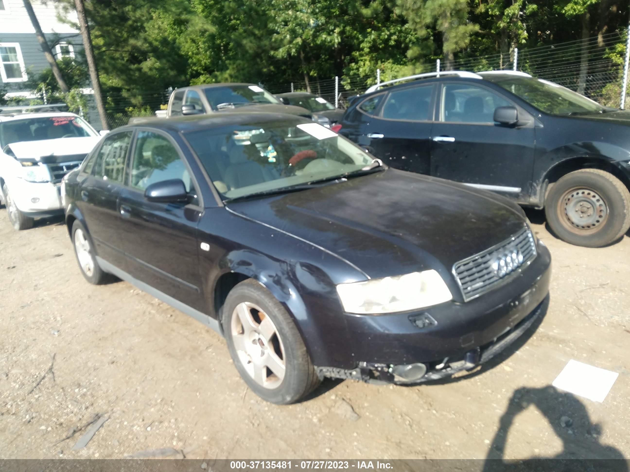 AUDI A4 2002 waulc68e22a130363