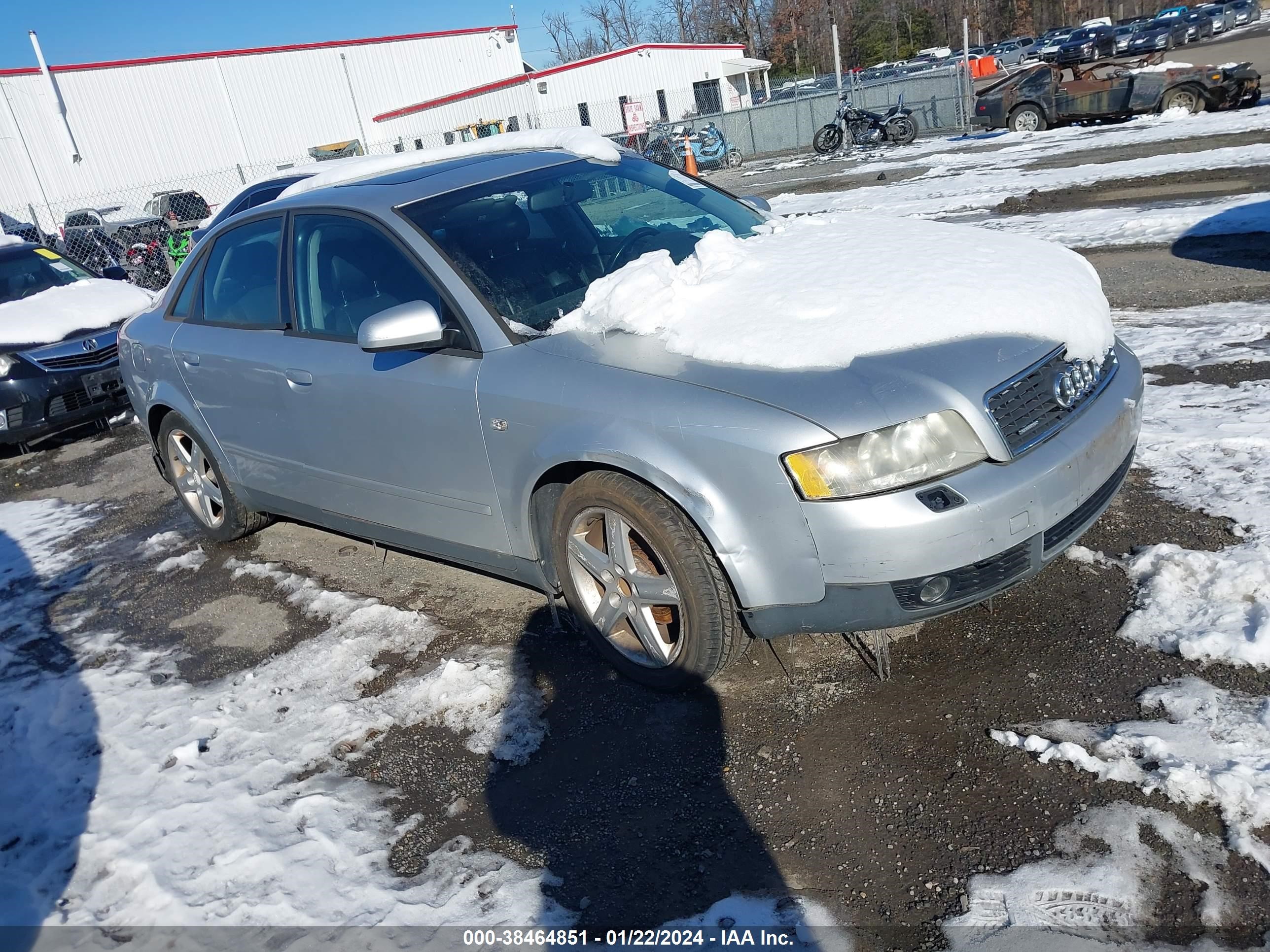 AUDI A4 2003 waulc68e23a276277