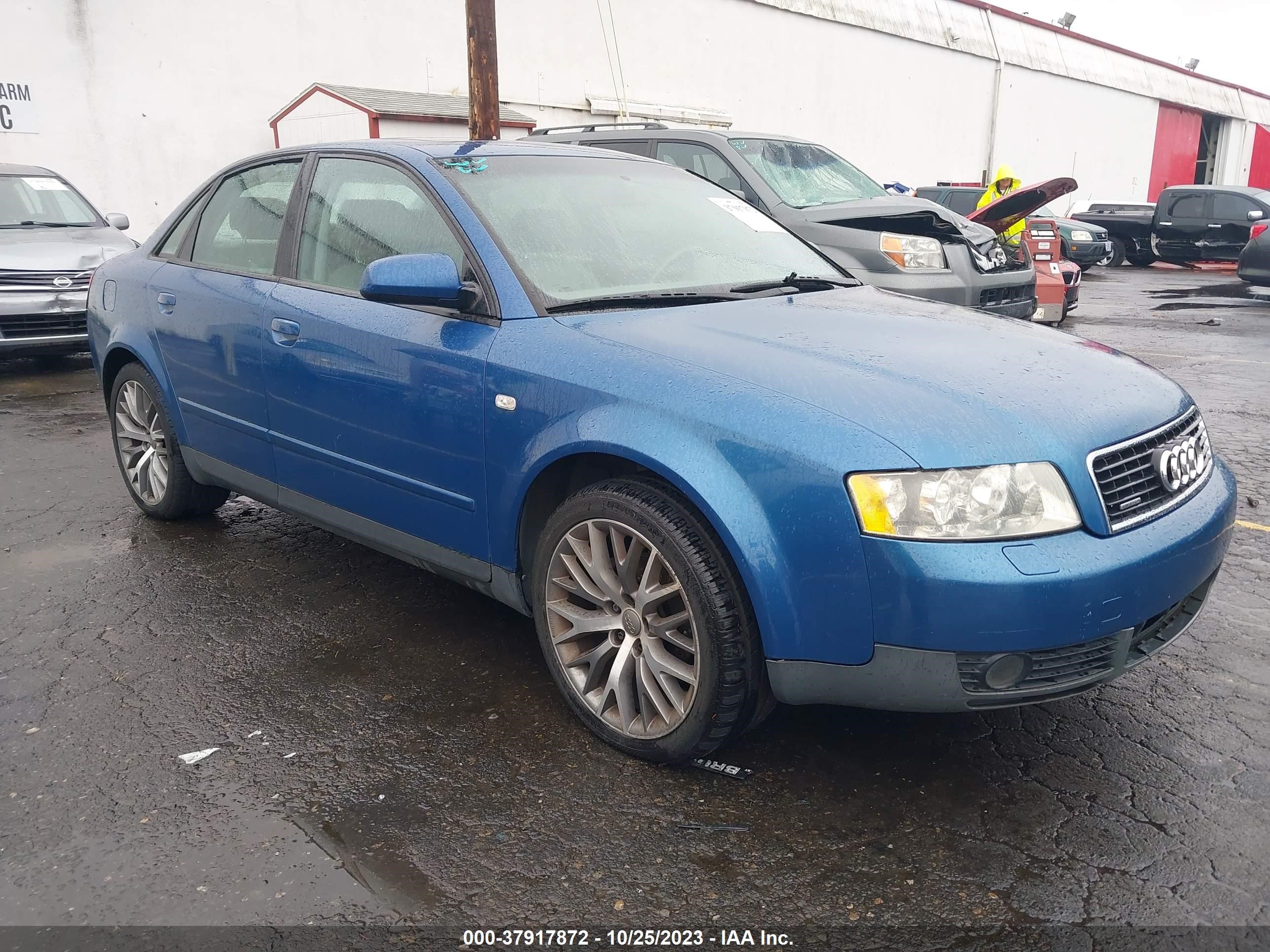 AUDI A4 2002 waulc68ex2a211174