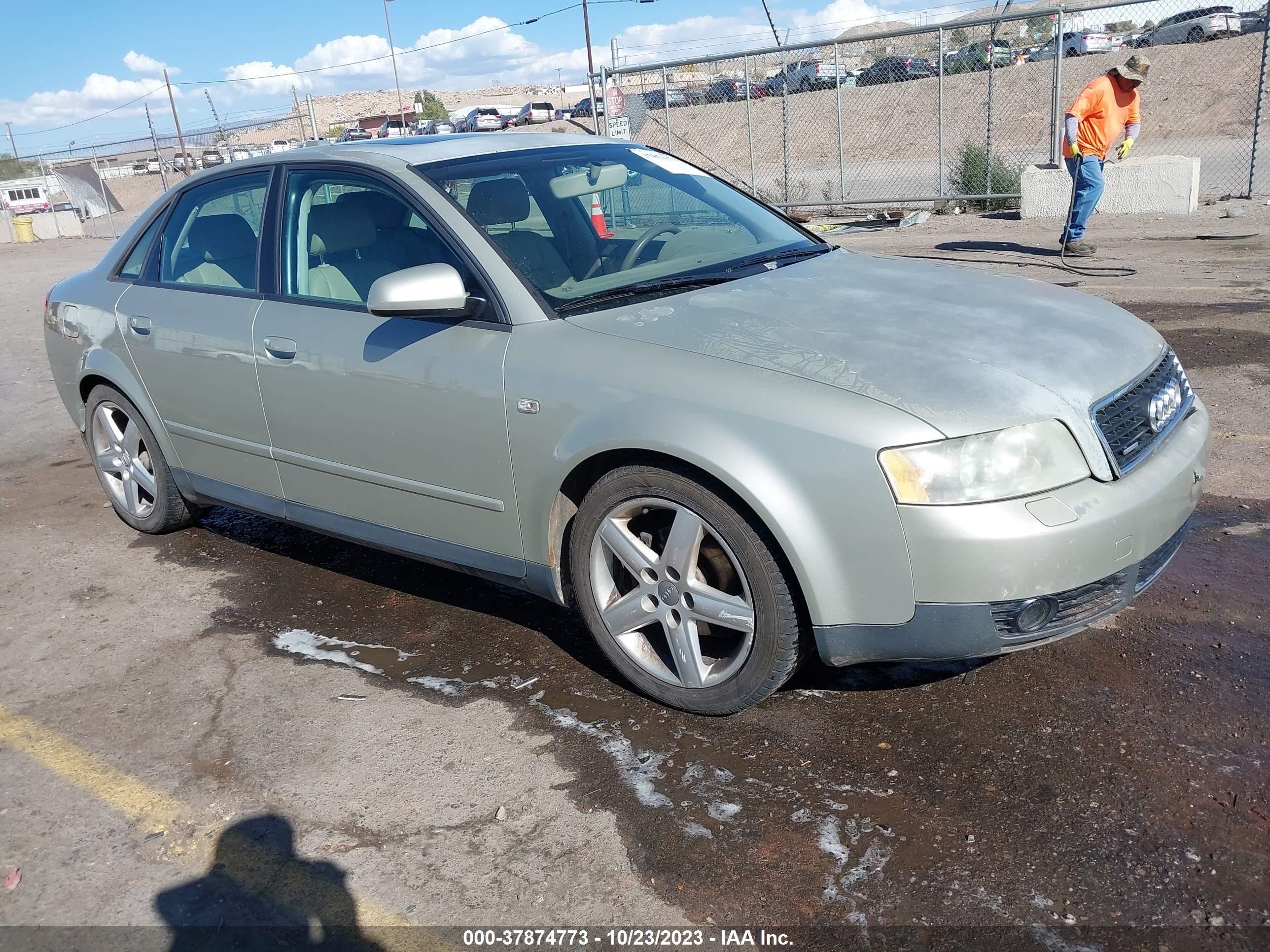 AUDI A4 2004 waulc68ex4a130047