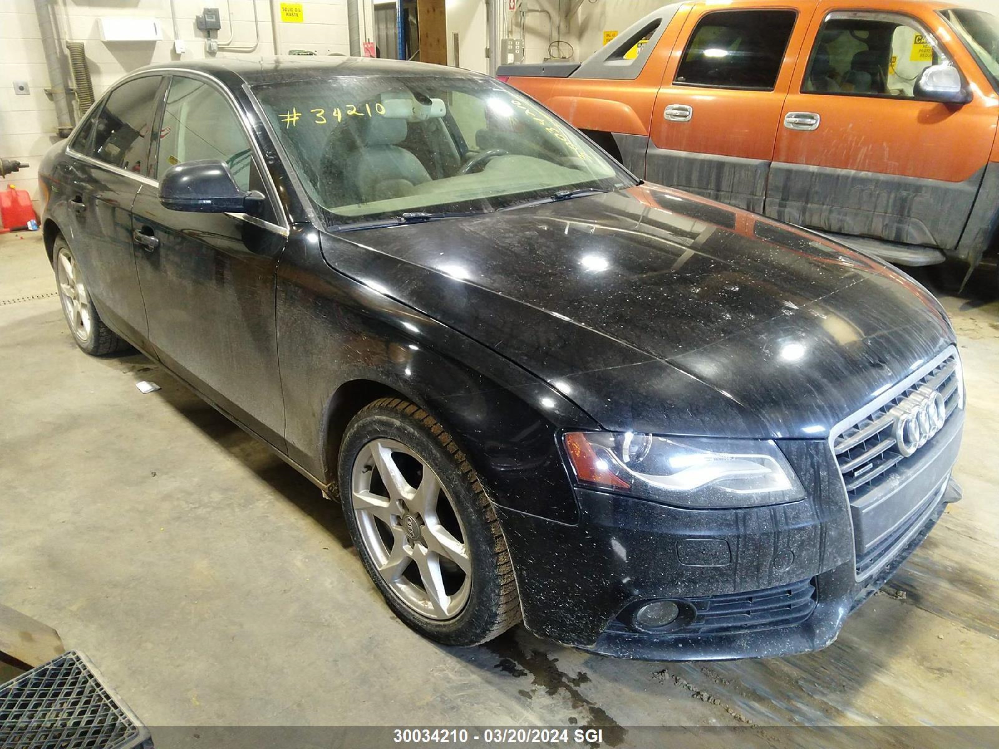 AUDI A4 2009 waulf68k79n015676