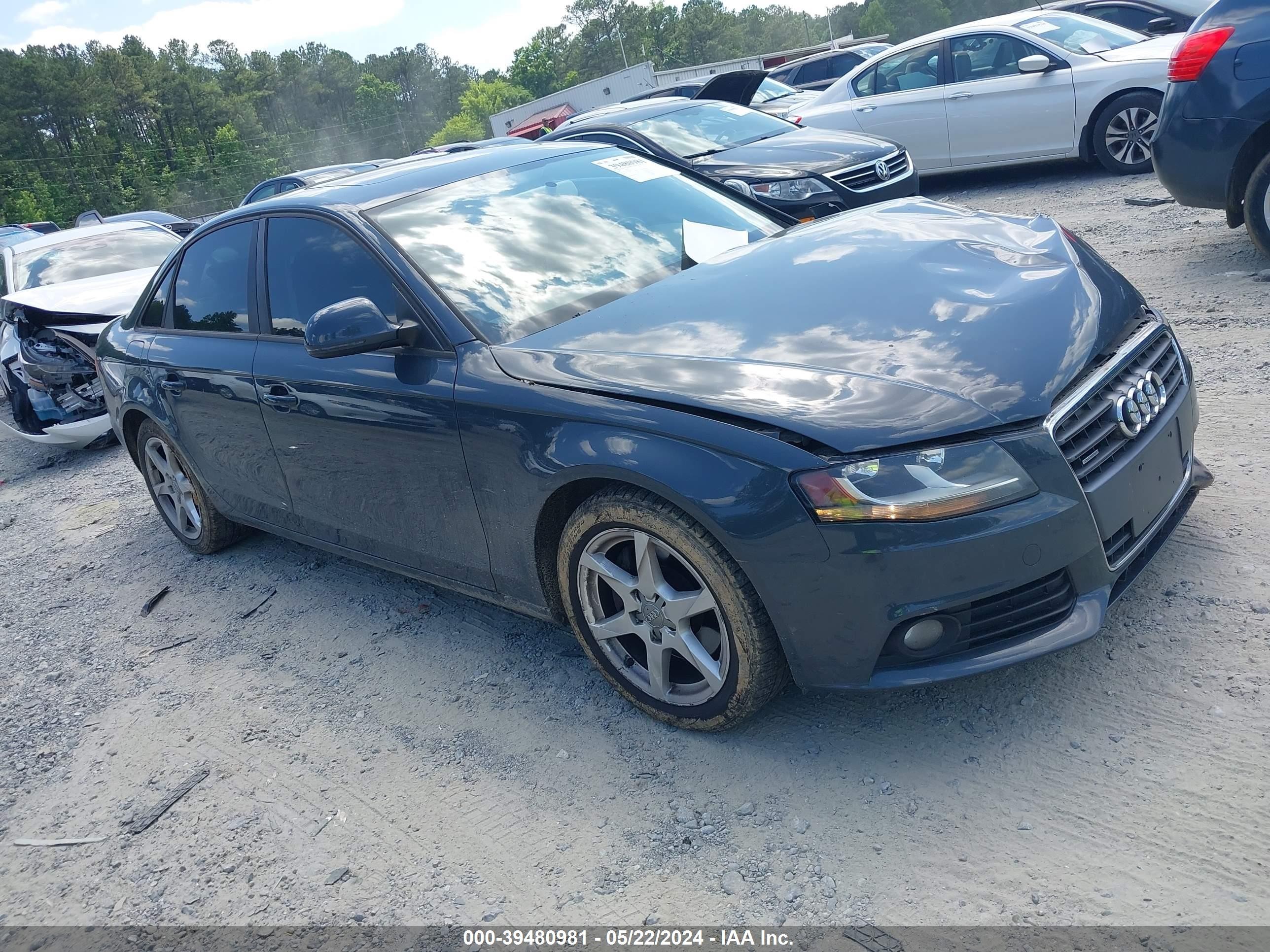 AUDI A4 2009 waulf78k29n046713