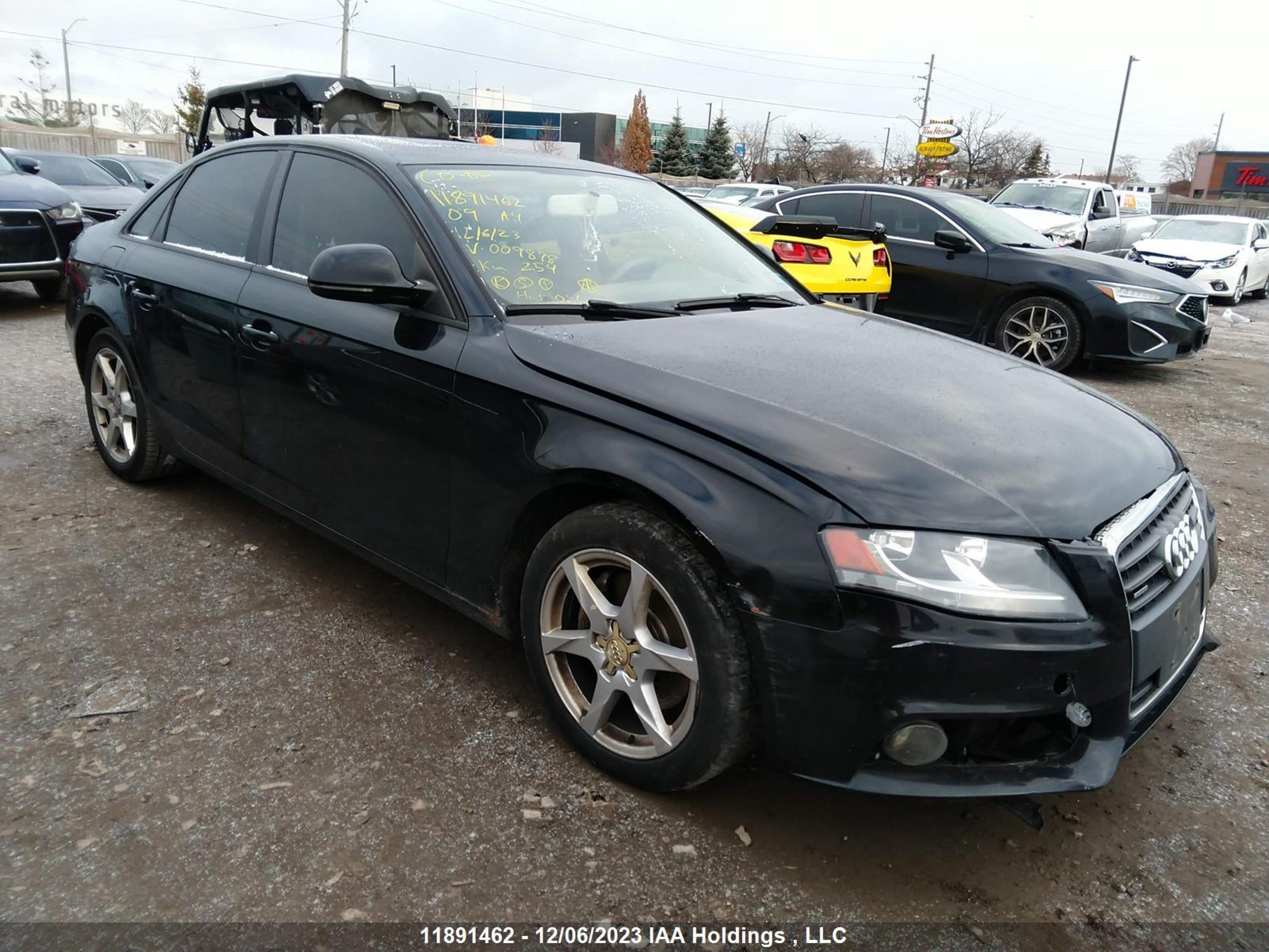 AUDI A4 2009 waulf78k39n009878