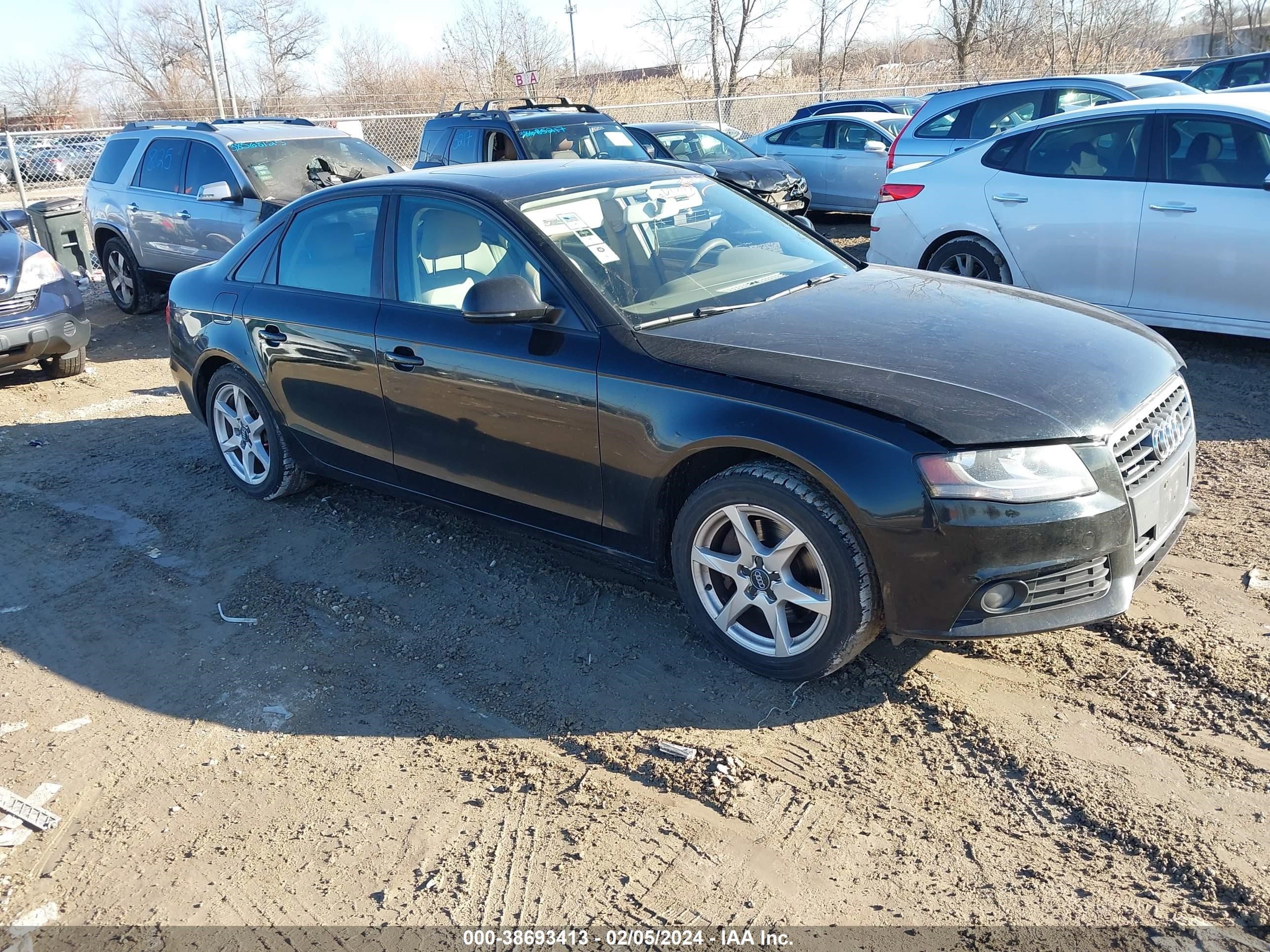 AUDI A4 2009 waulf78k39n015177