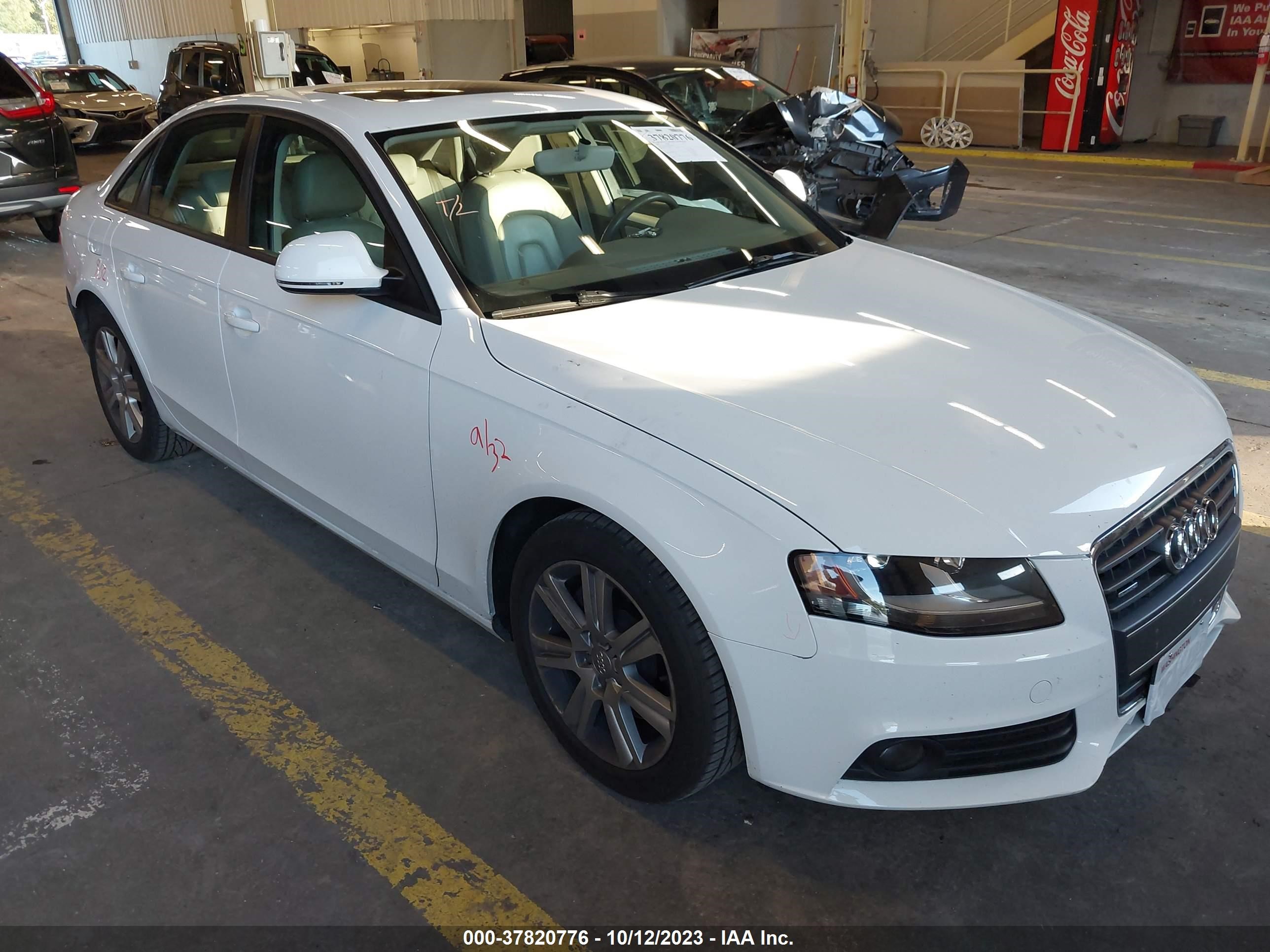 AUDI A4 2009 waulf78k59n061058