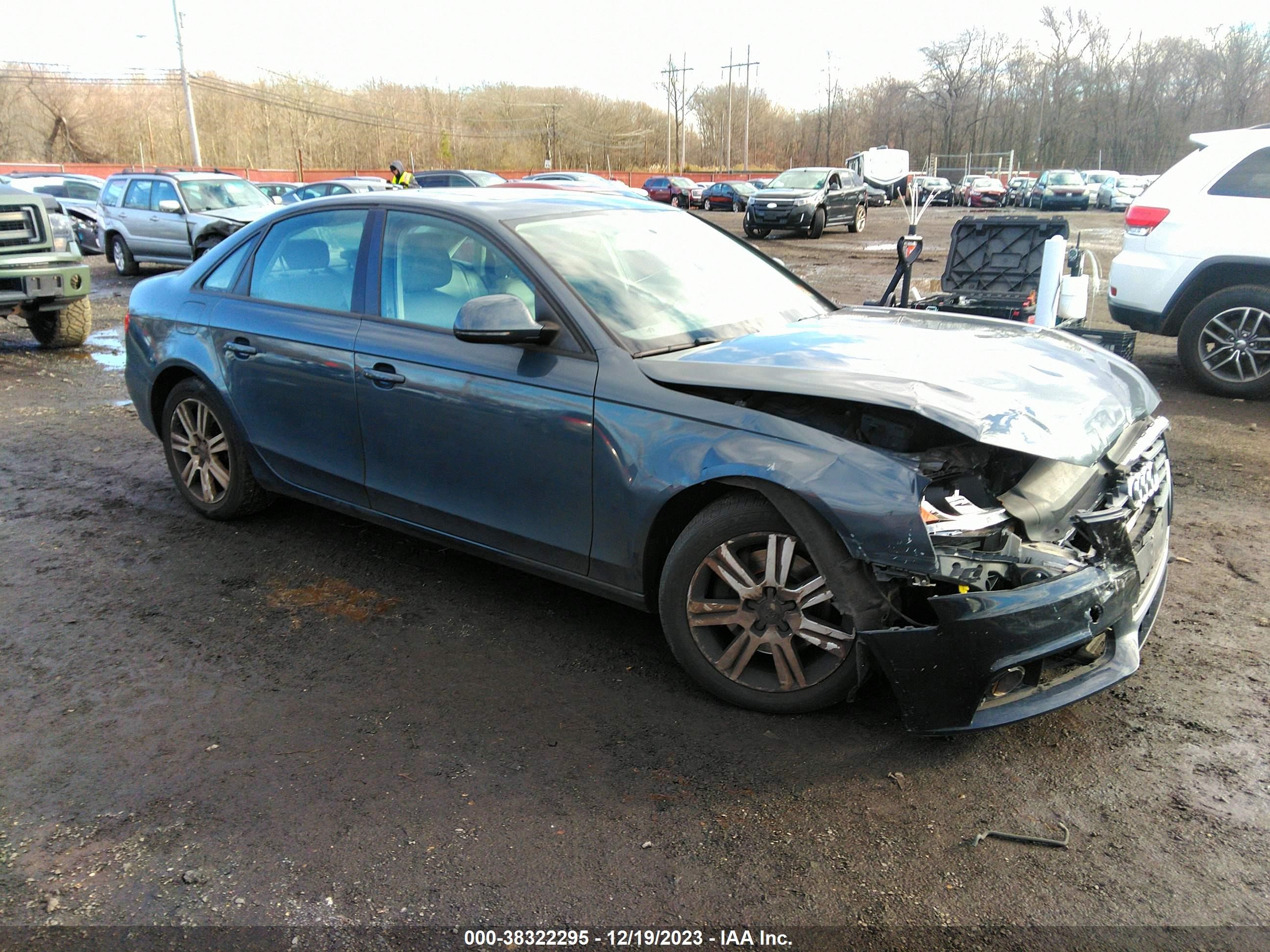 AUDI A4 2009 waulf78k69n074823