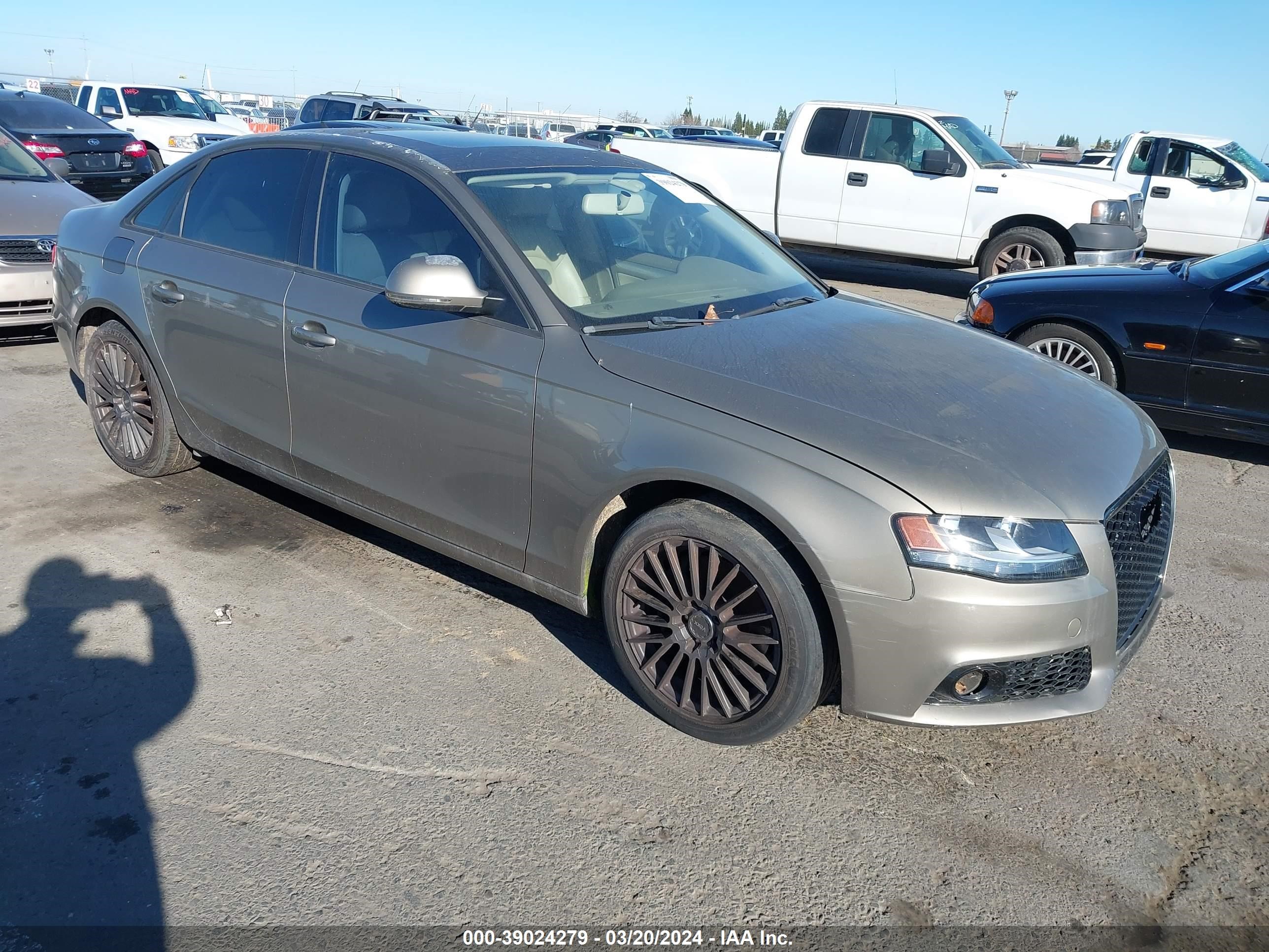 AUDI A4 2009 waulf78k89a082364