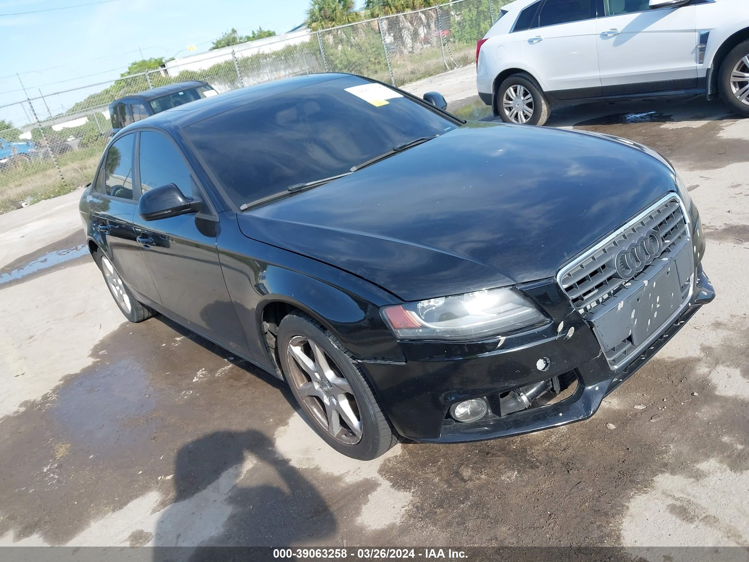 AUDI A4 2009 waulf78kx9n014124