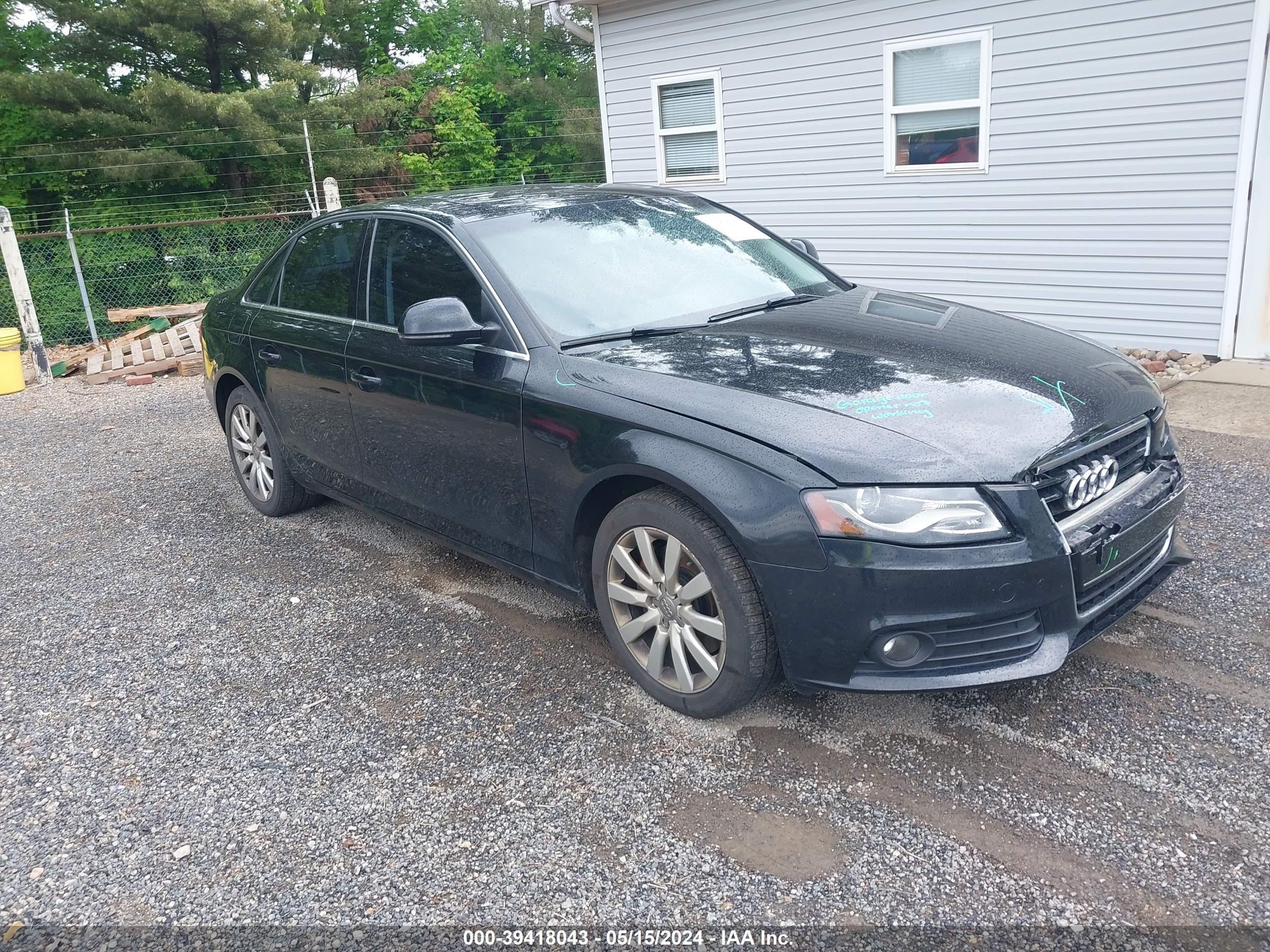 AUDI A4 2009 waulk78k99n033971