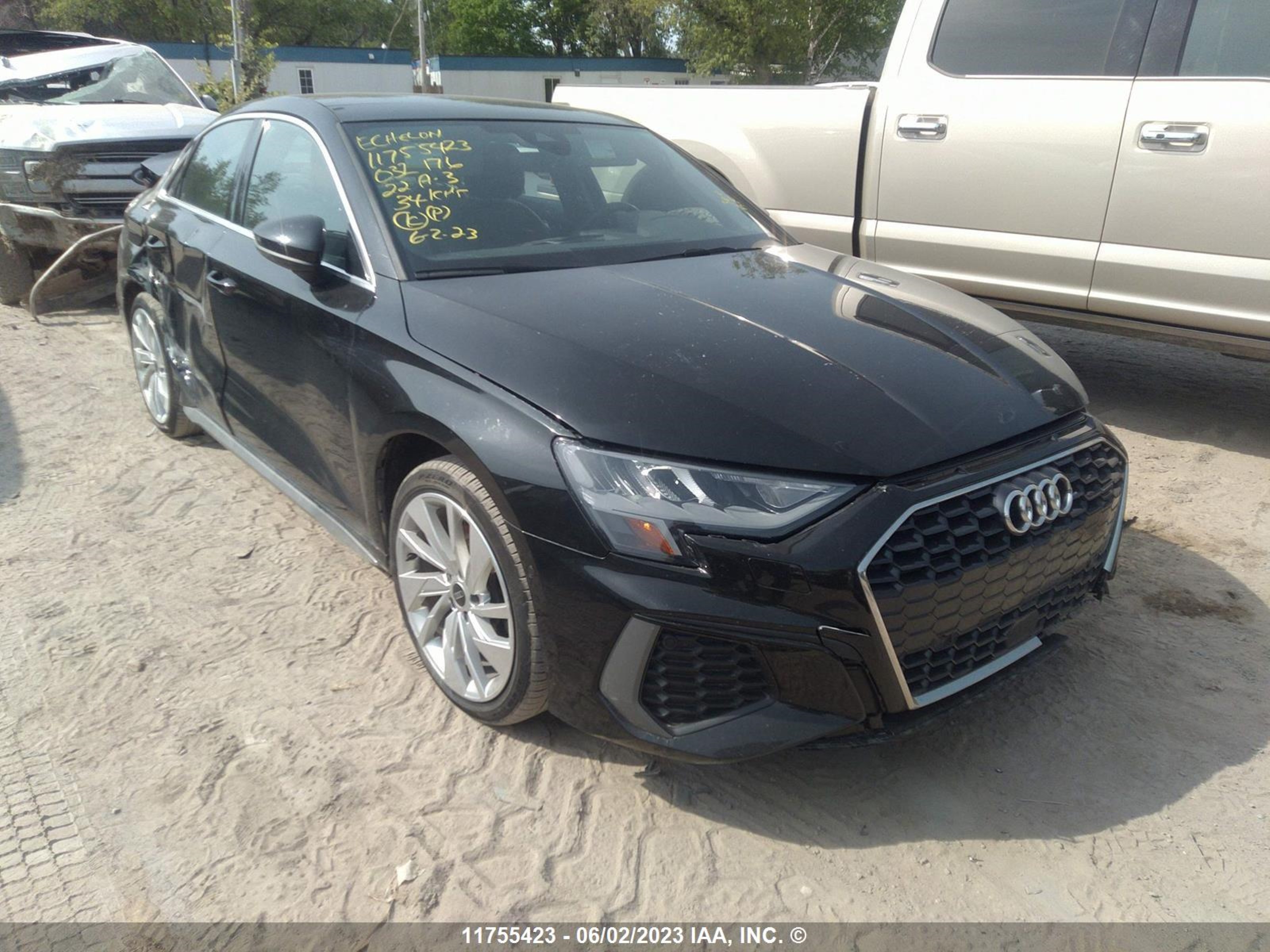 AUDI A3 2022 waulucgy1na032176