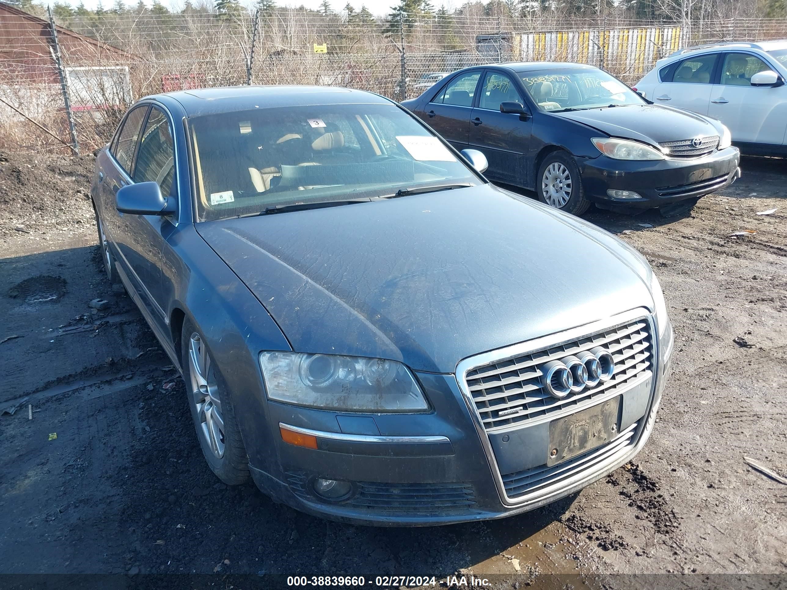 AUDI A8 2007 waulv44e87n021295