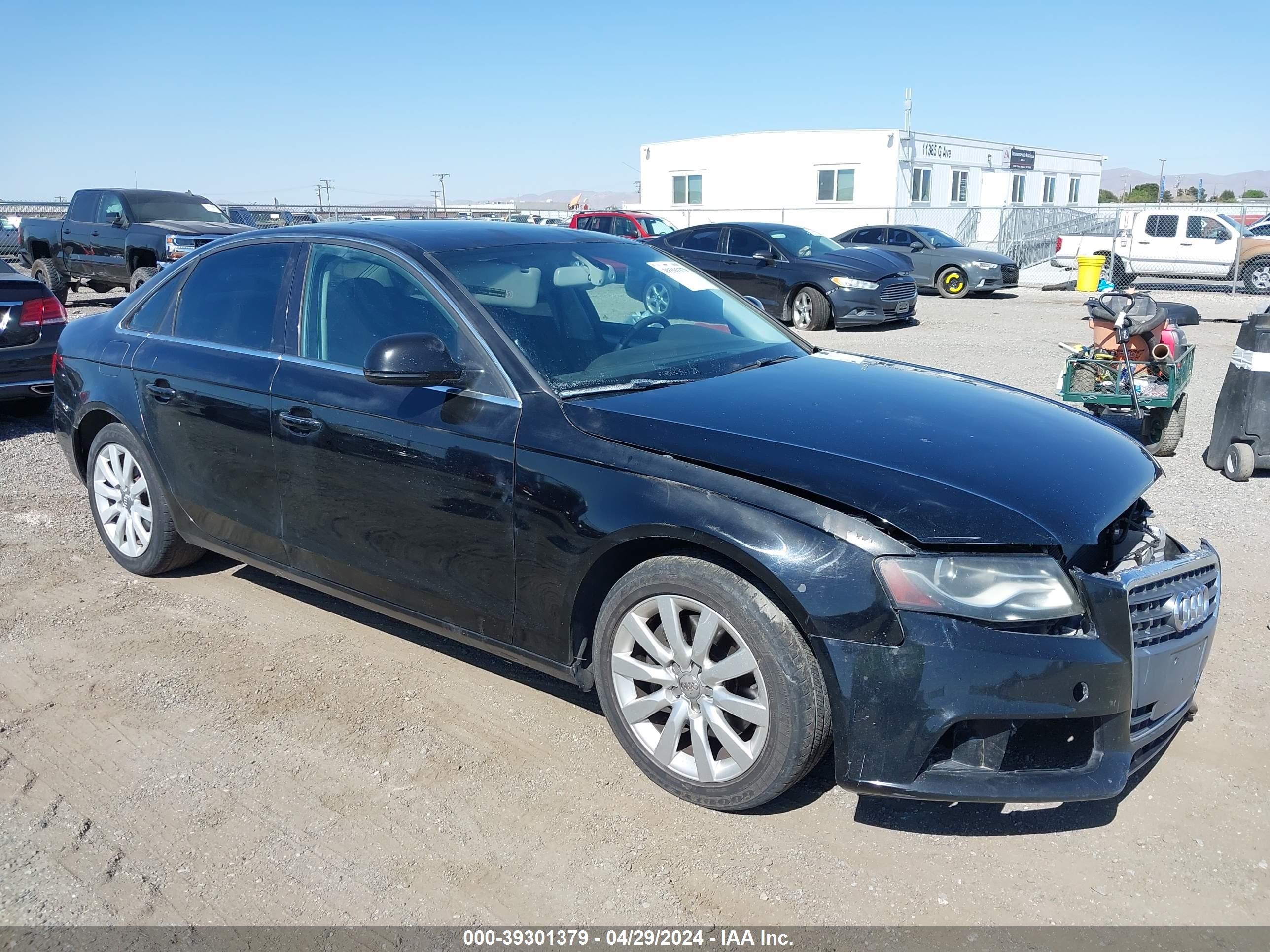 AUDI A4 2009 waumf78k29n024814