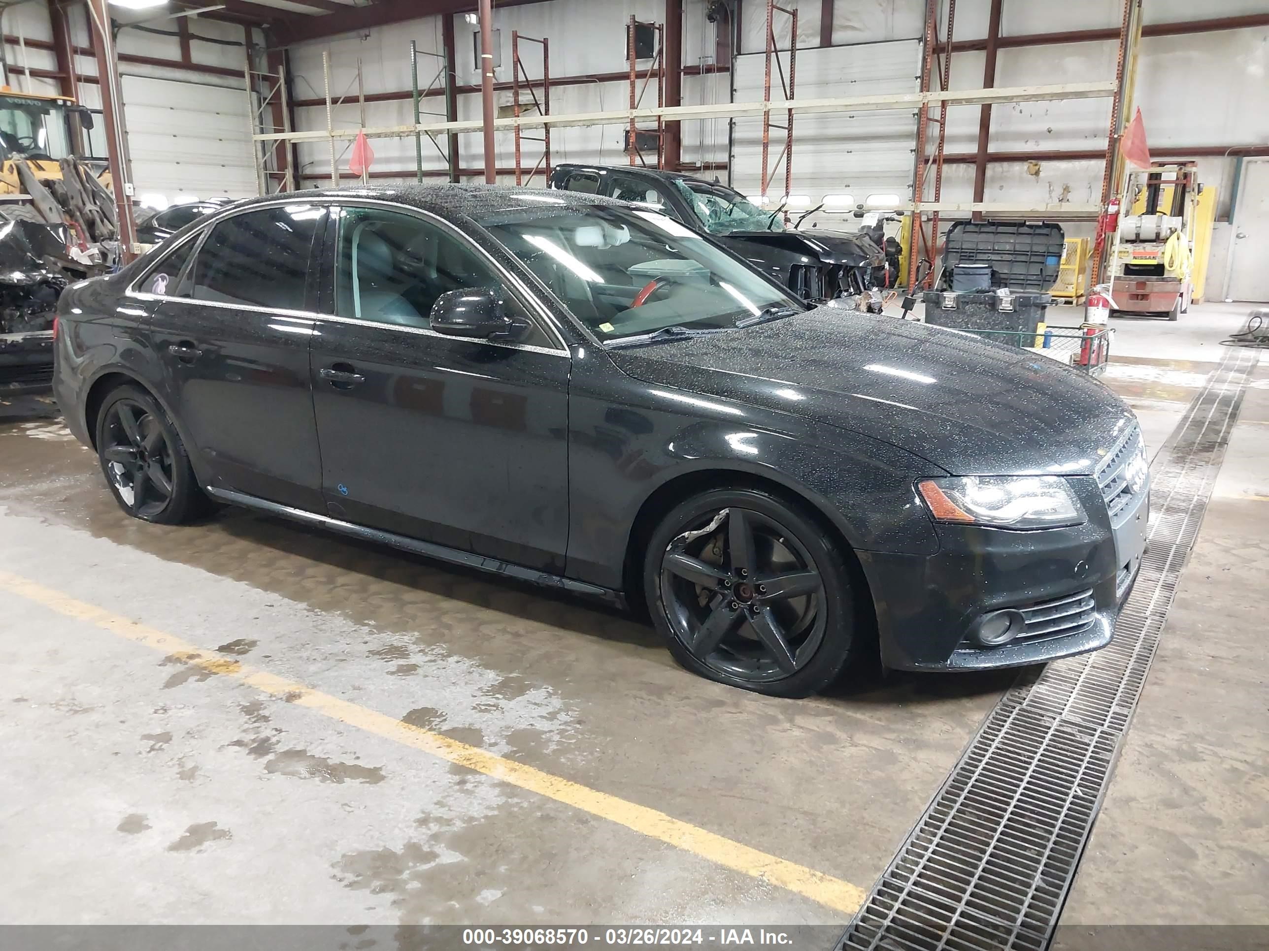 AUDI A4 2009 waumf78k39n045977