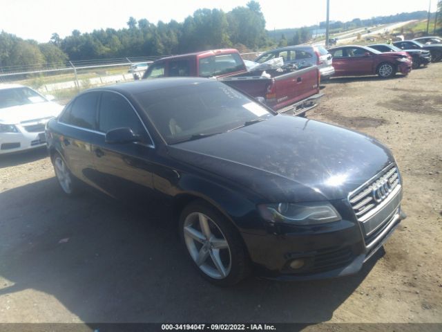 AUDI A4 2010 waumfafl7an060852