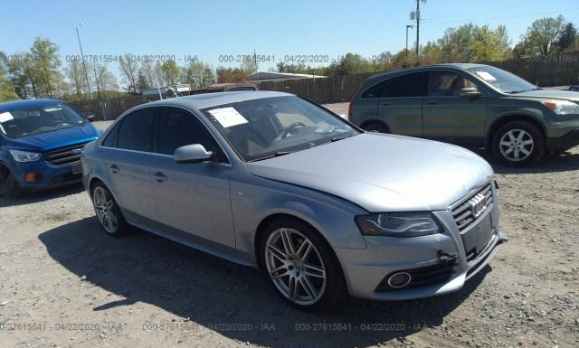 AUDI A4 2011 waumfafl8bn038117