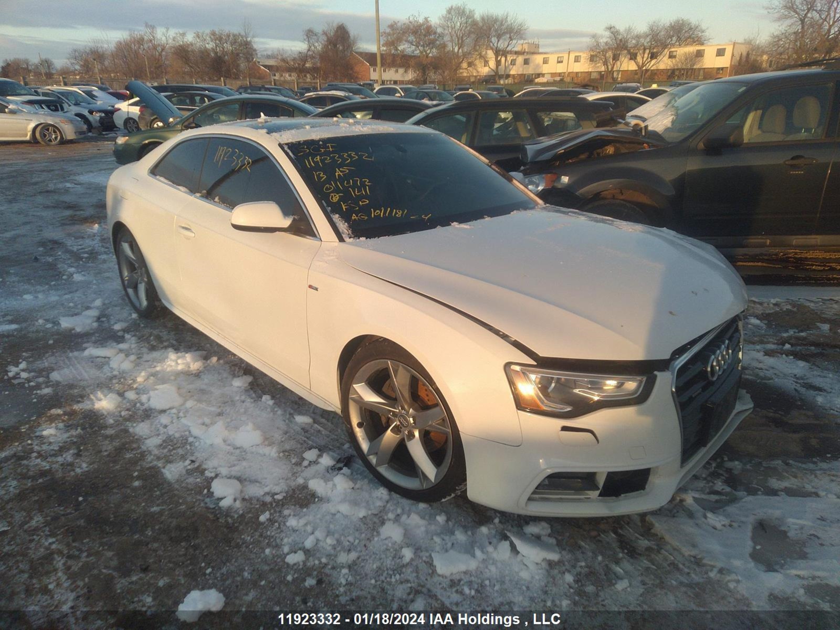 AUDI A5 2013 waumfbfr8da011472