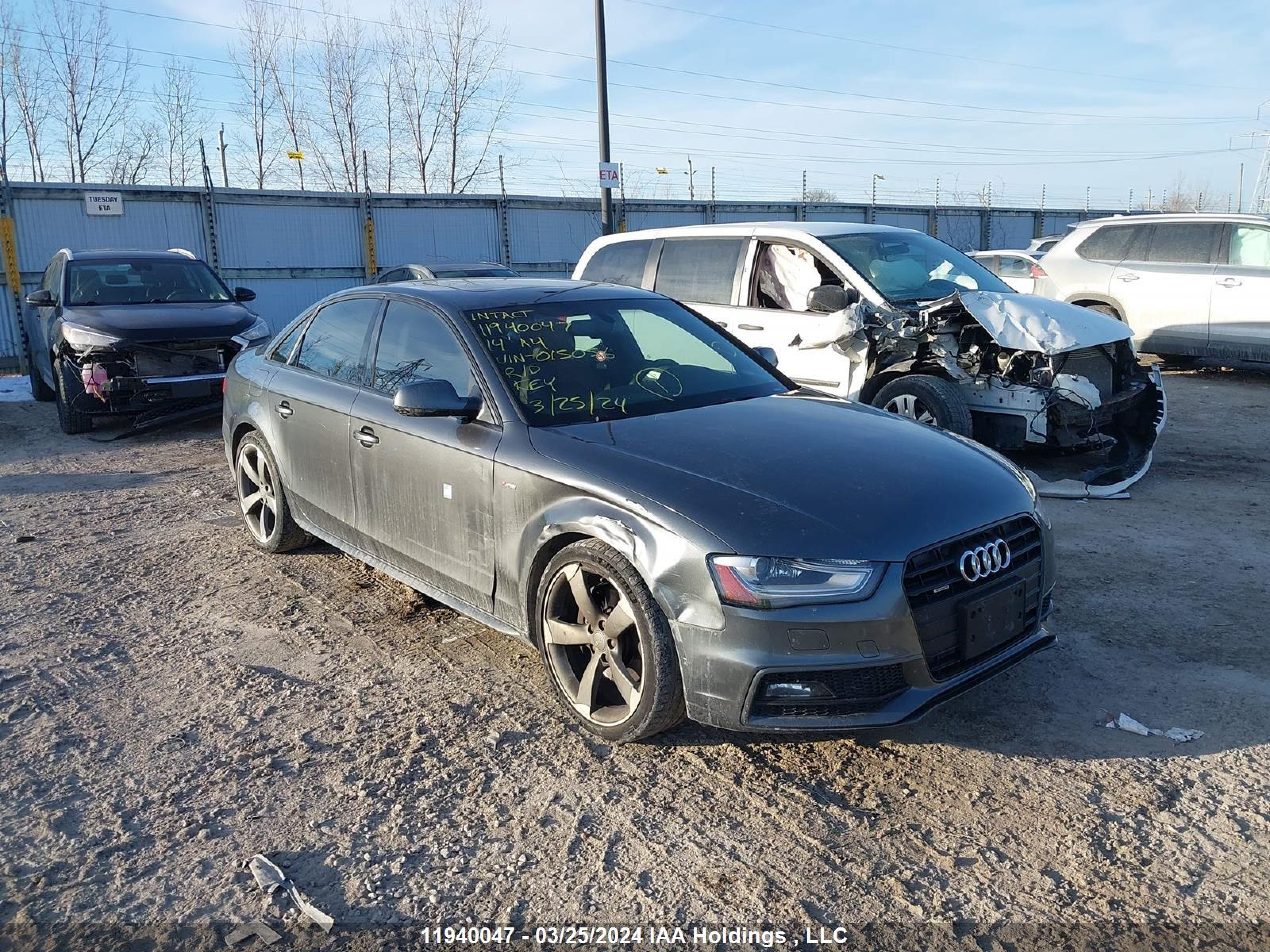 AUDI A4 2014 waumfcfl9en015056