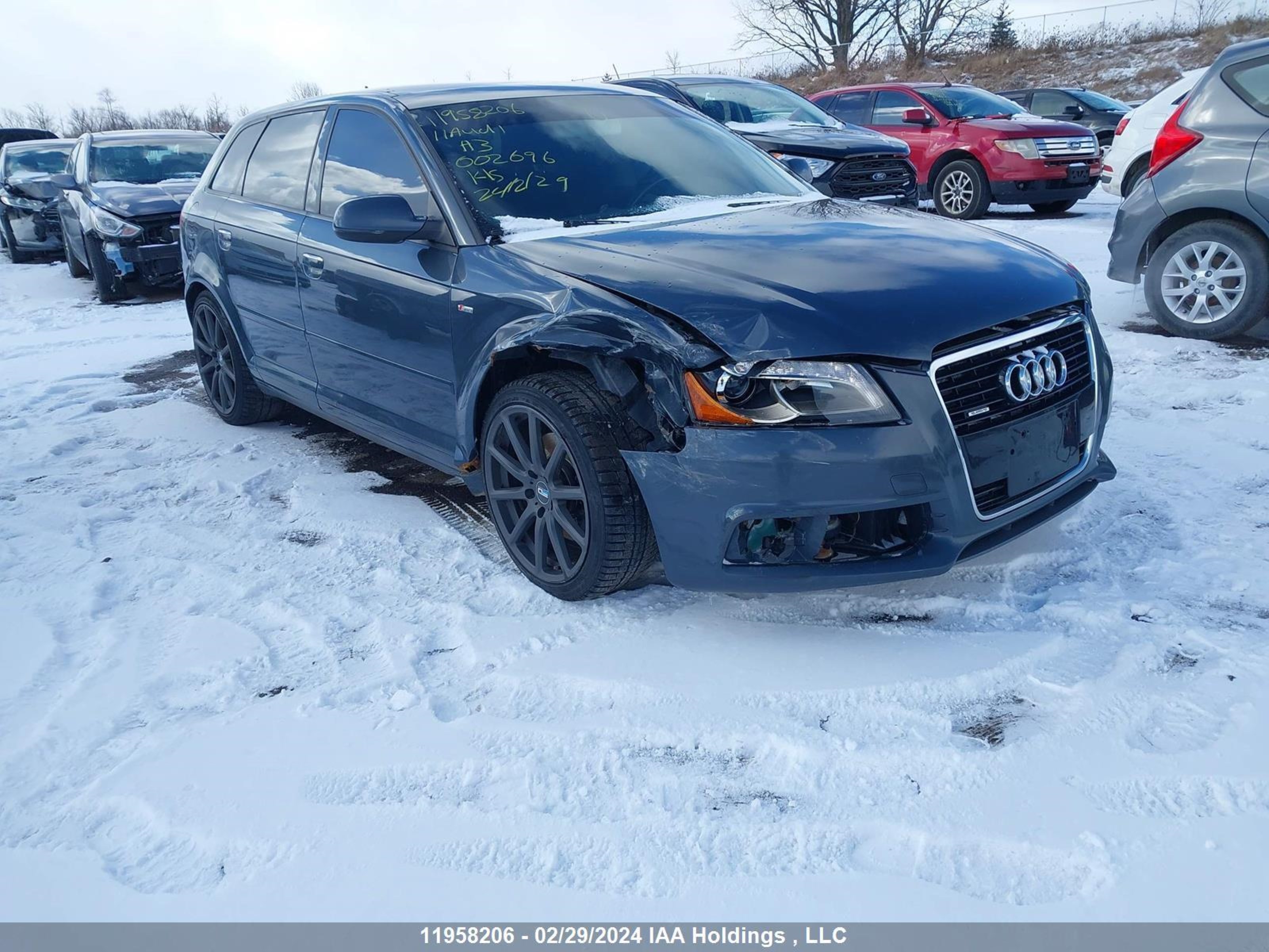 AUDI A3 2011 waumfcfm8ba002696