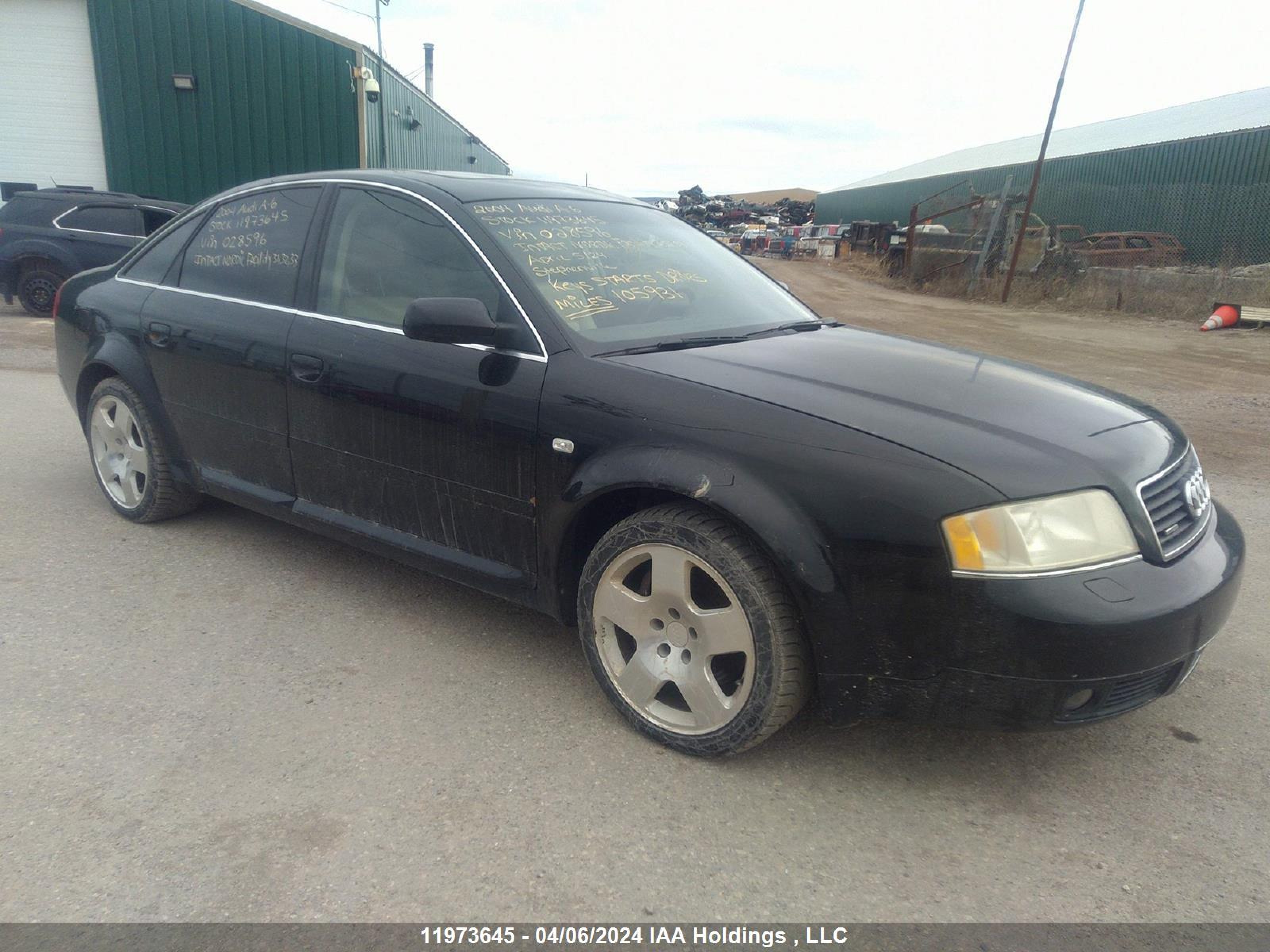 AUDI A6 2004 wauml64b34n028596