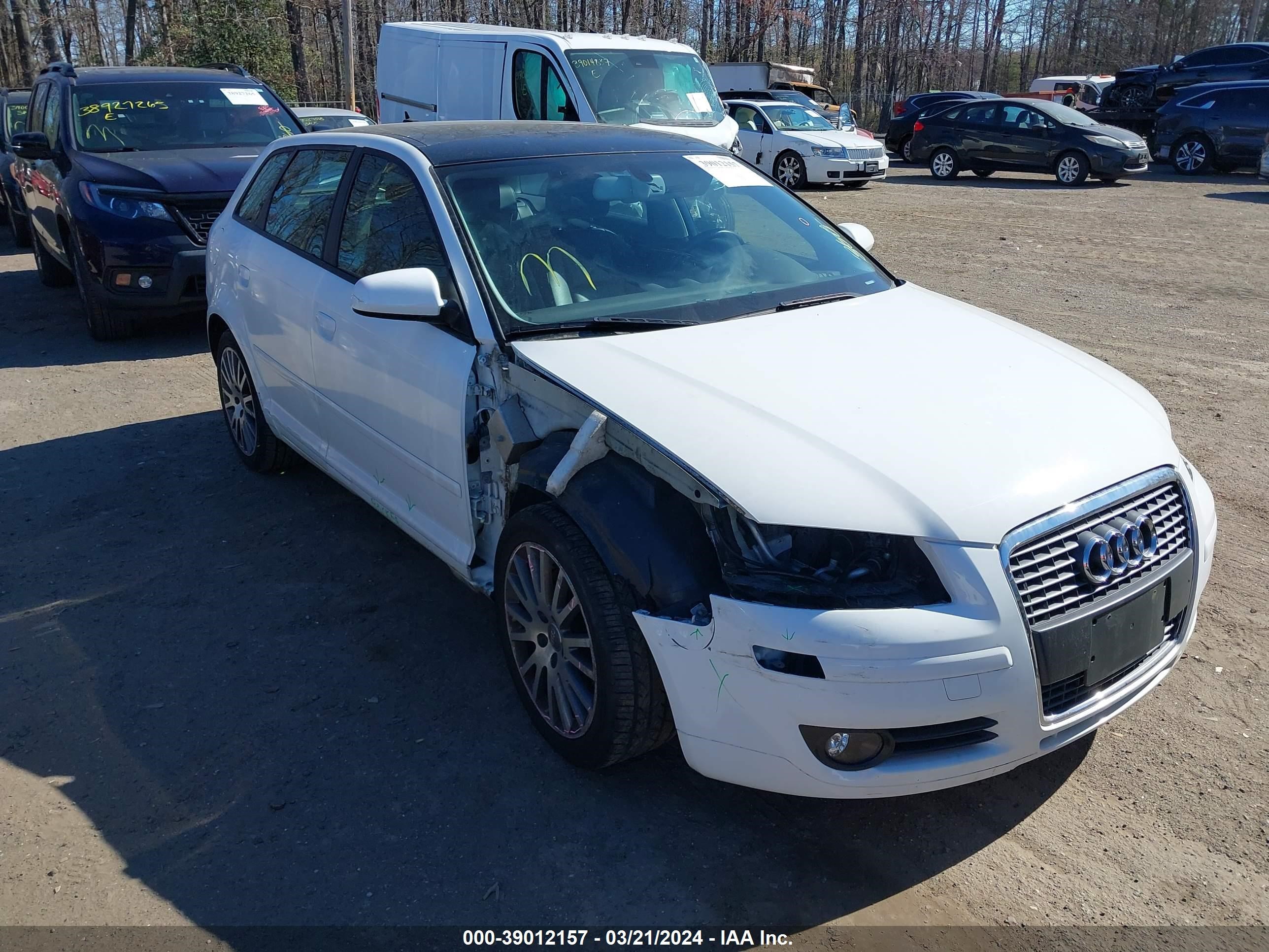 AUDI A3 2008 waunf78p28a128872