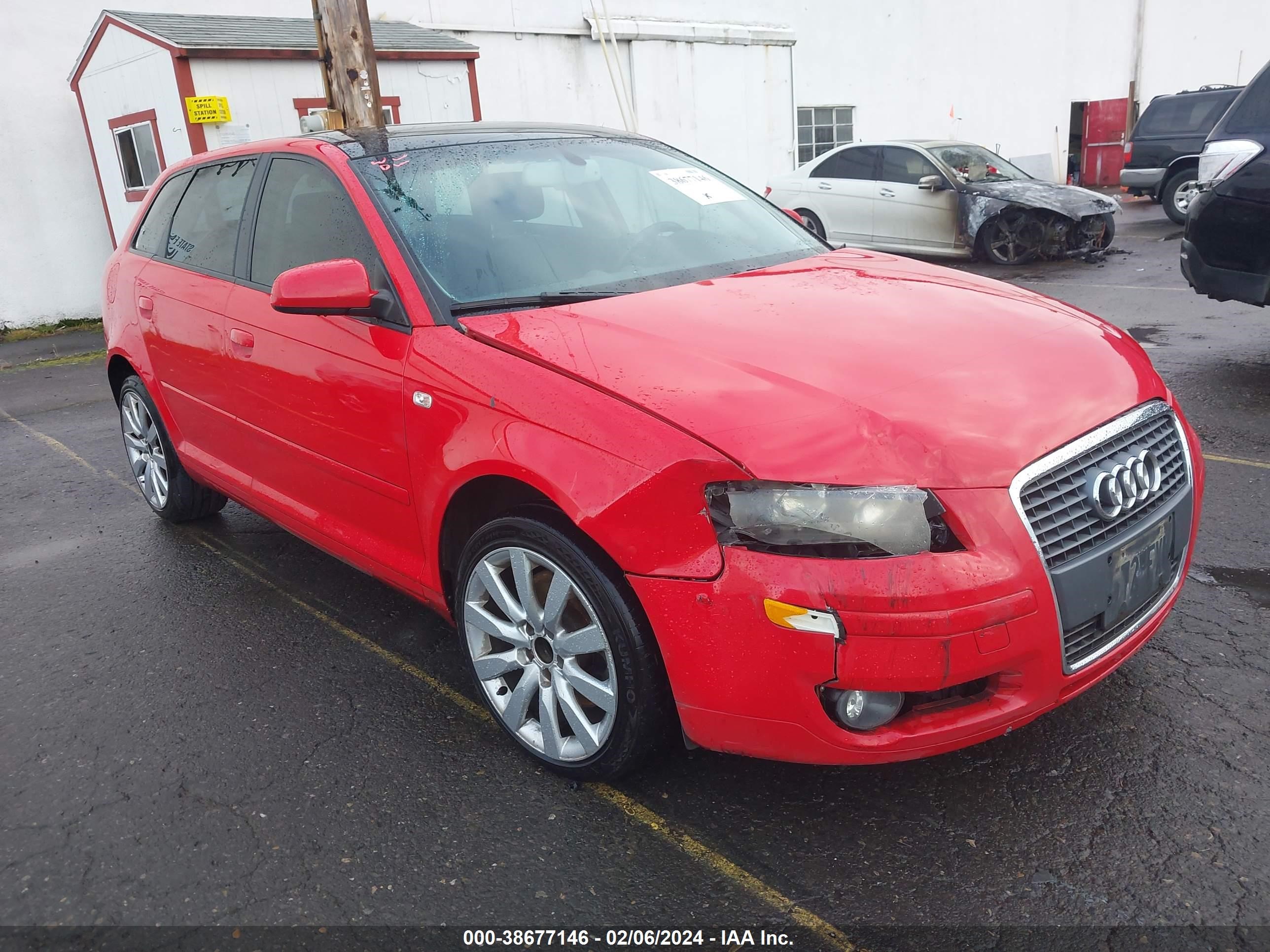 AUDI A3 2008 waunf78p28a151939