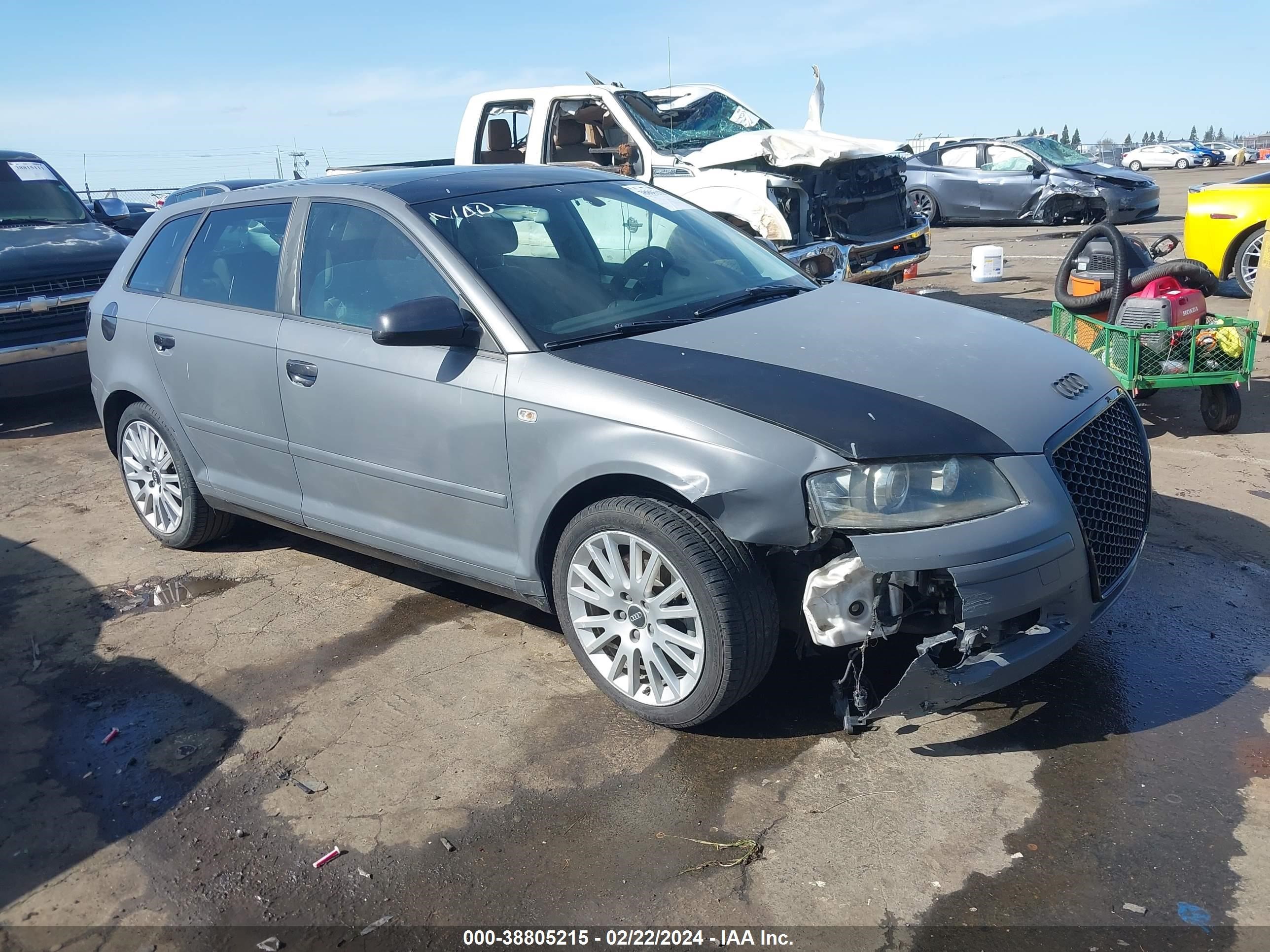 AUDI A3 2007 waunf78p87a154116