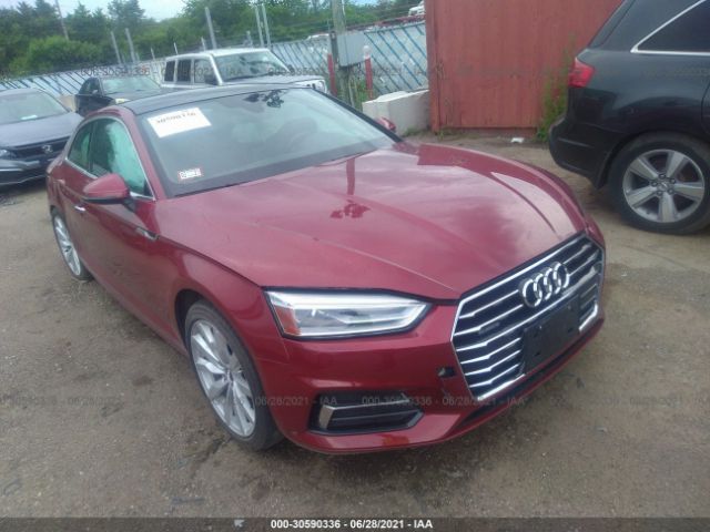 AUDI A5 COUPE 2018 waunnaf55ja000696