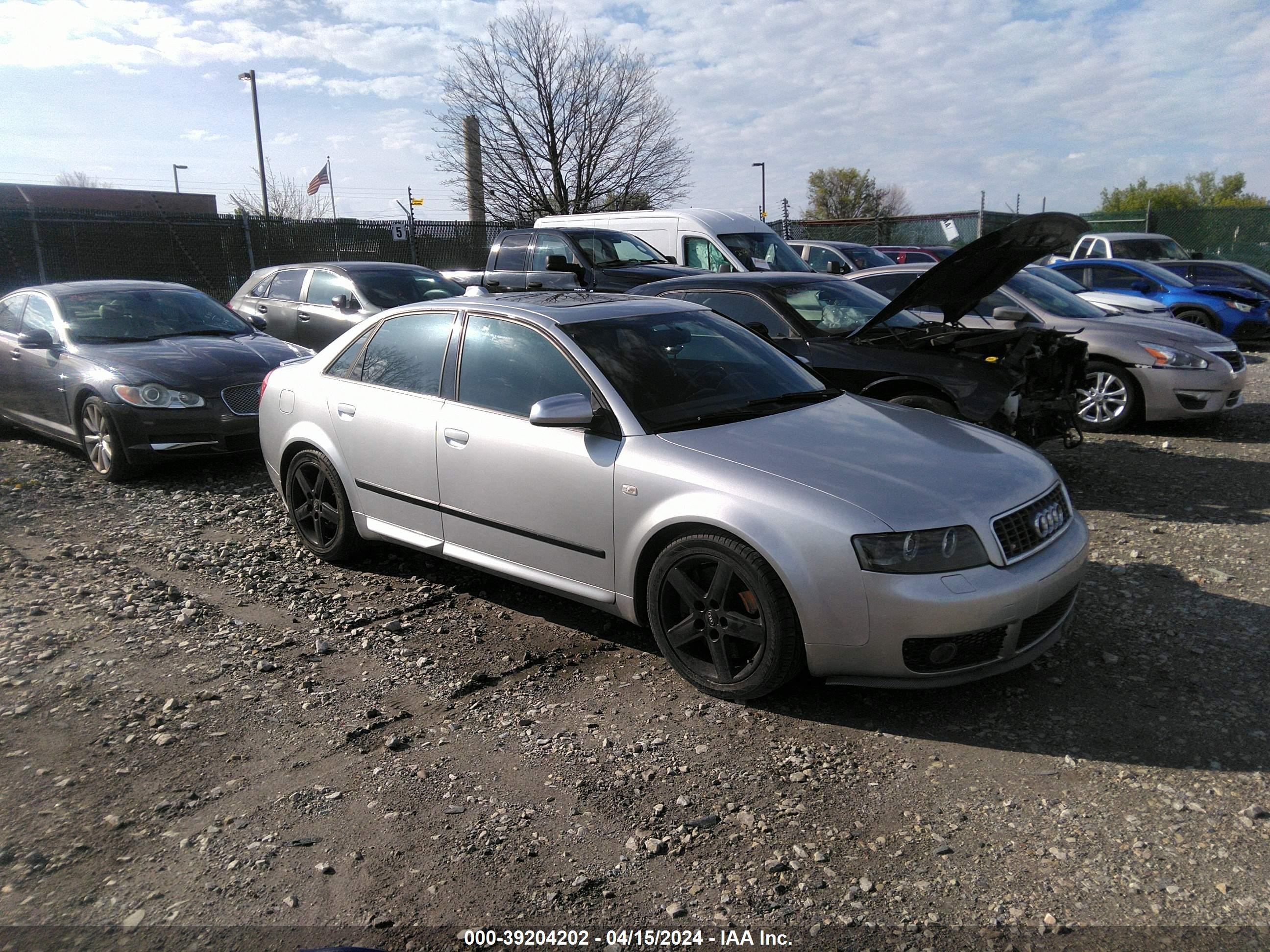 AUDI S4 2004 waupl68e44a283377