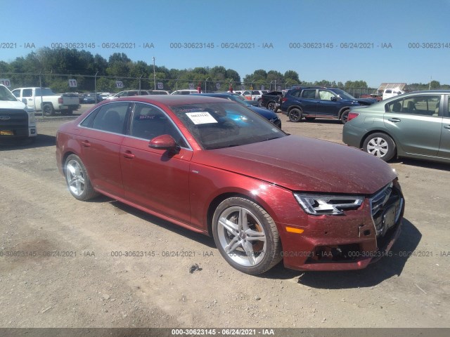 AUDI A4 2018 waupnaf46ja033934