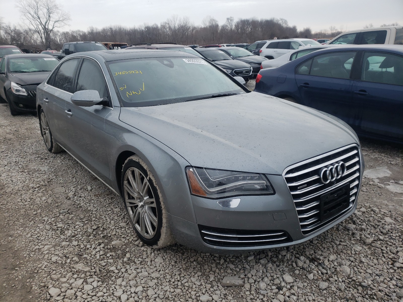 AUDI A8 L QUATT 2013 waur2afd8dn019533