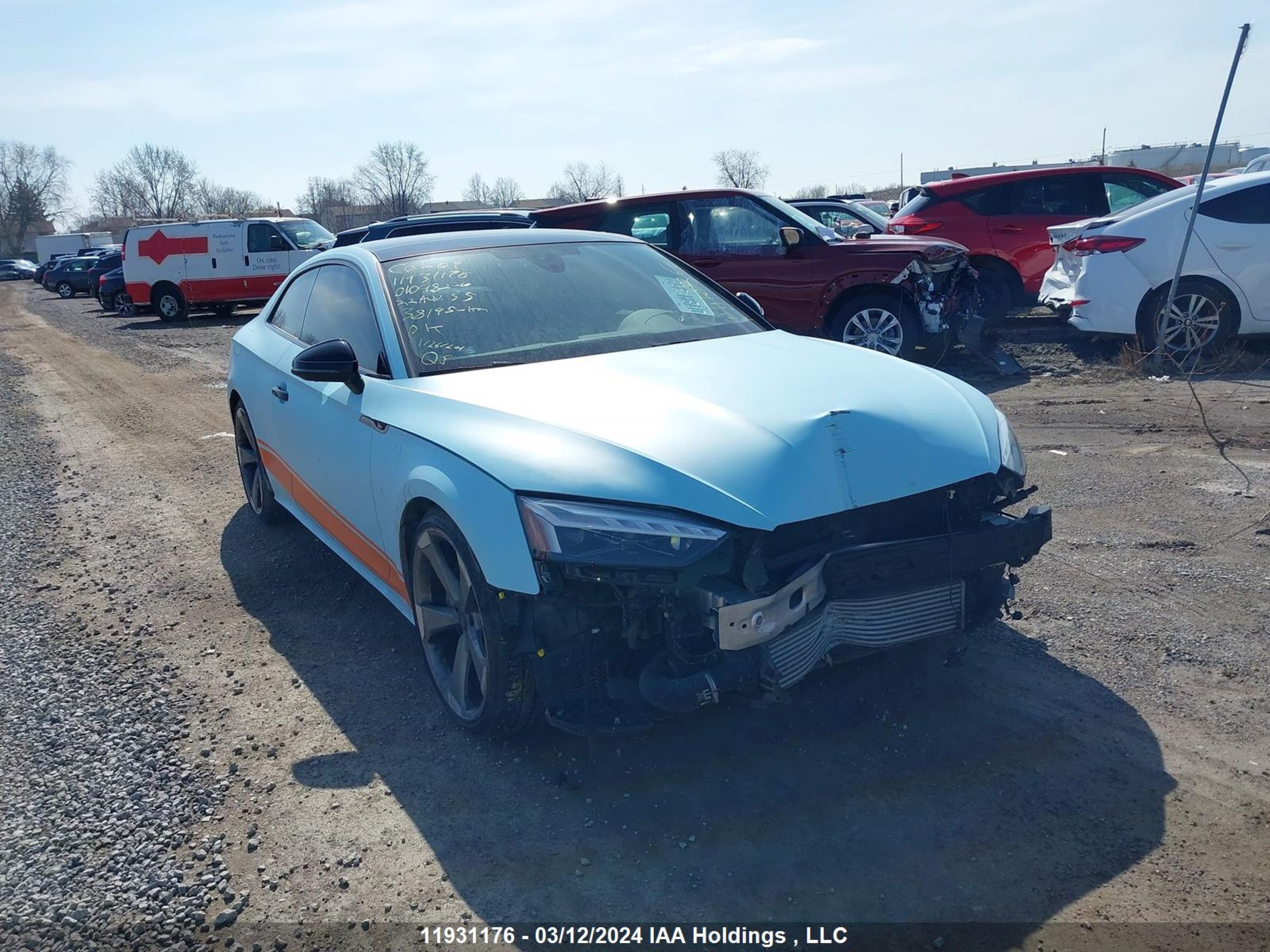 AUDI S5 2022 waur4af50na010482