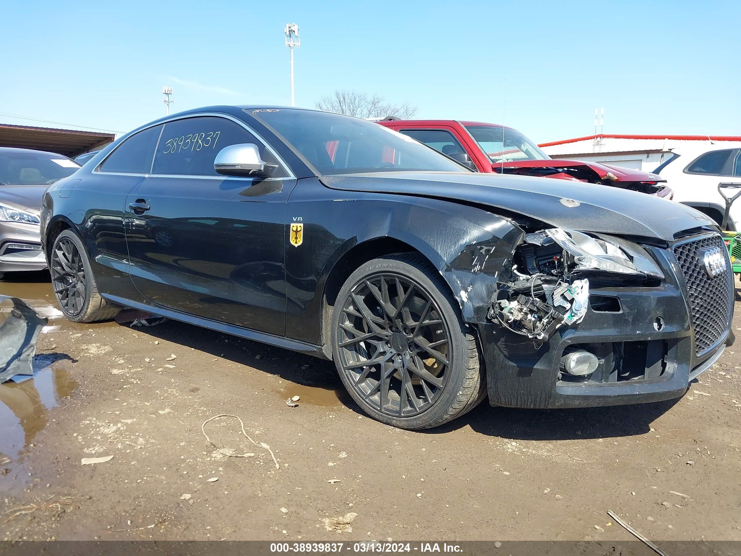 AUDI S5/RS5 2009 waurv78t39a030789