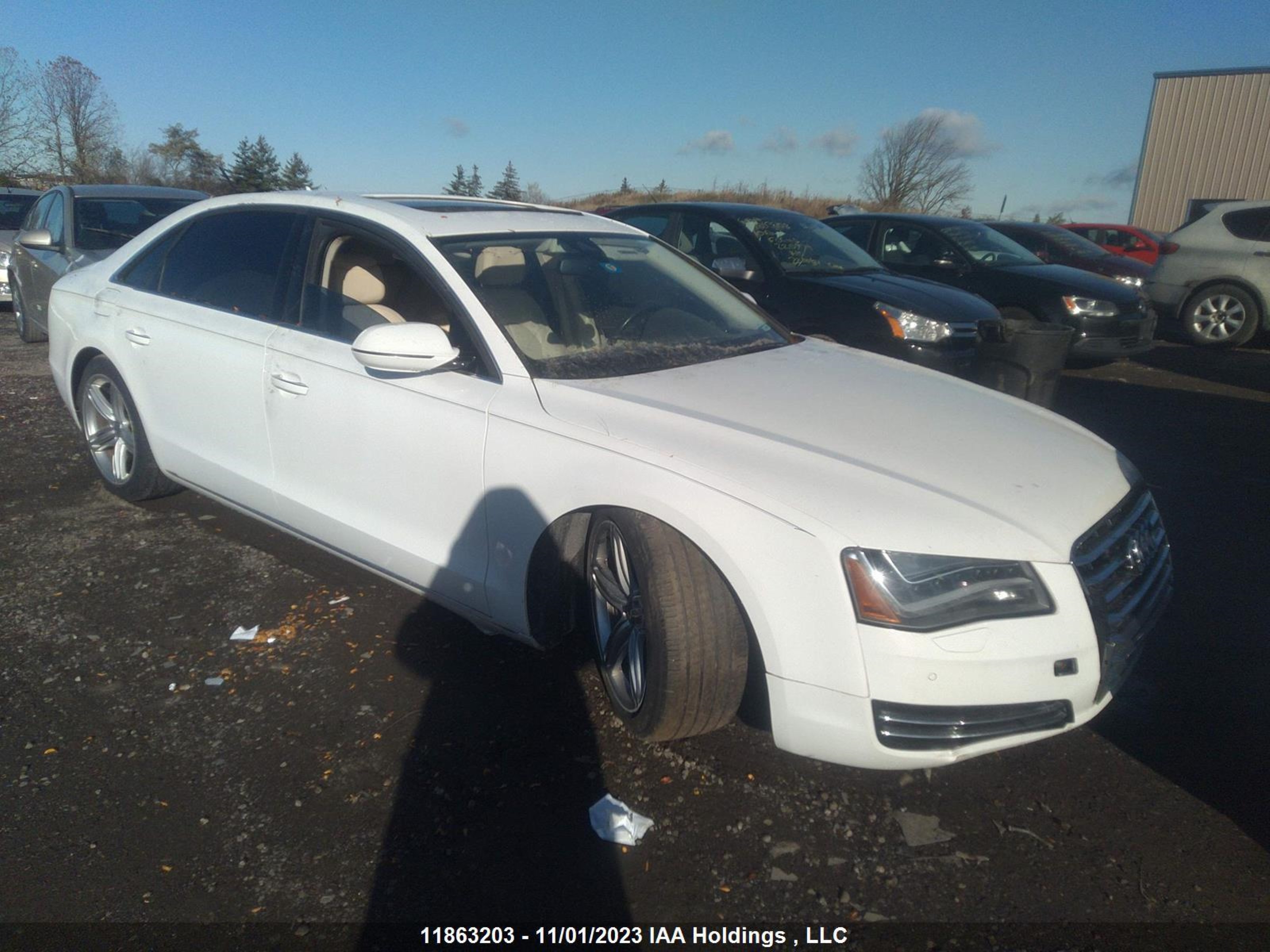 AUDI A8 2012 waurvafd9cn020079