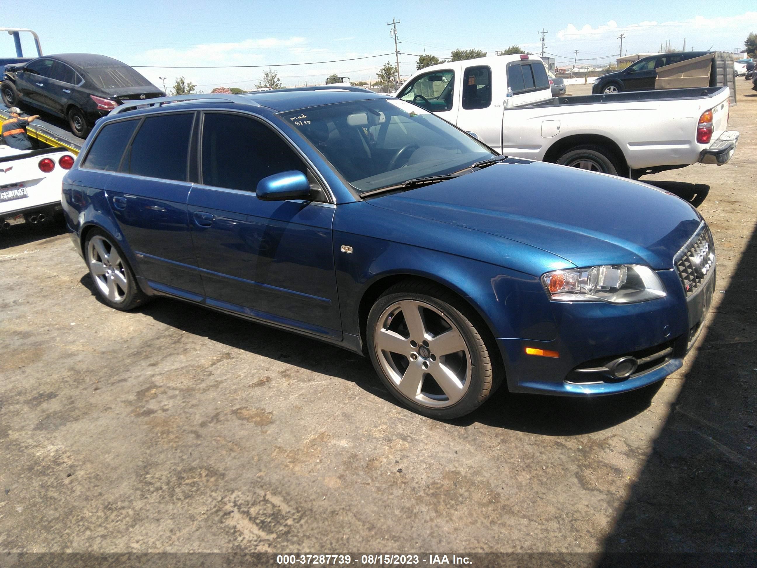 AUDI A4 2008 wausf78e88a148559