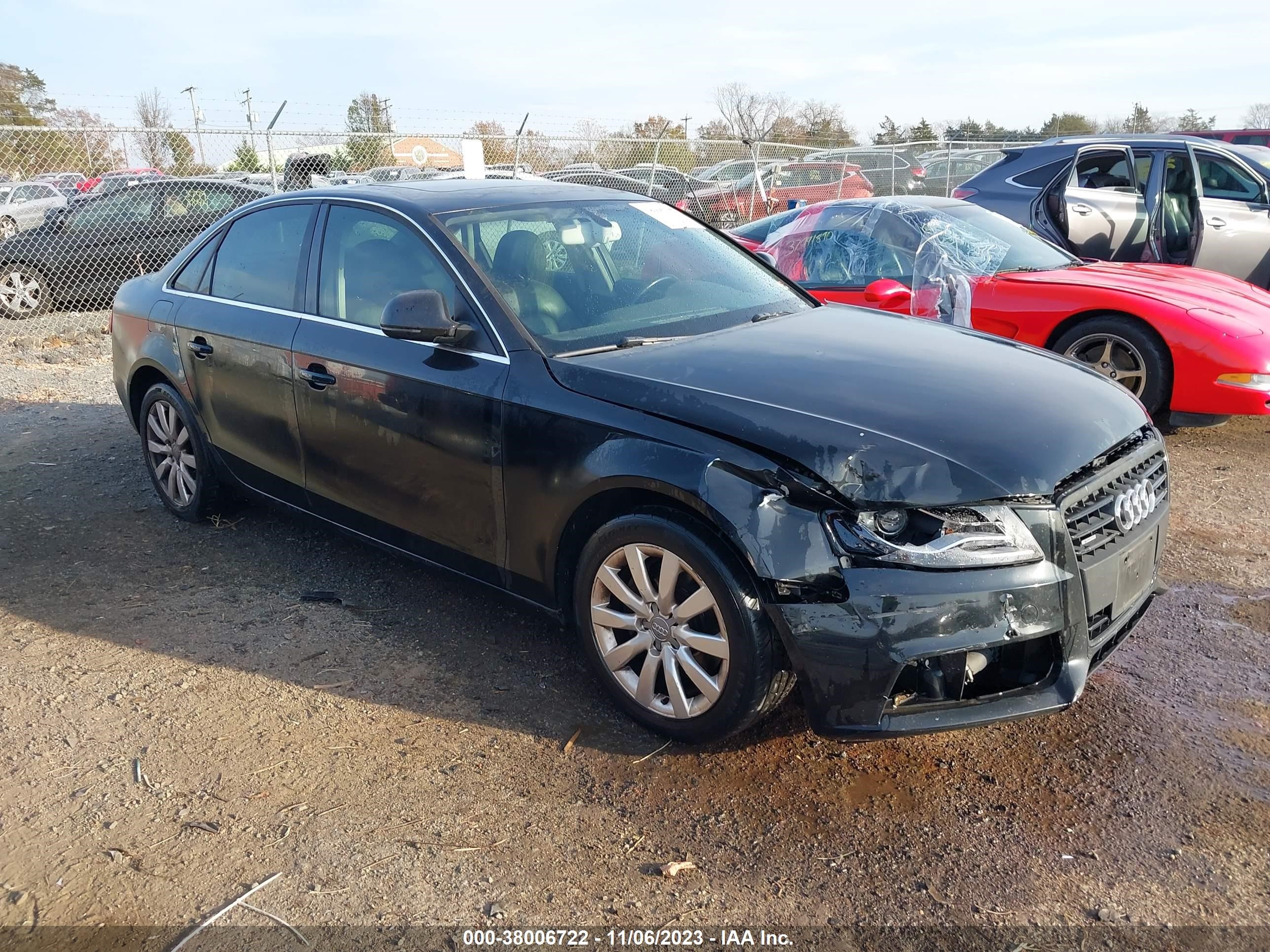 AUDI A4 2009 wausf78k39n062558