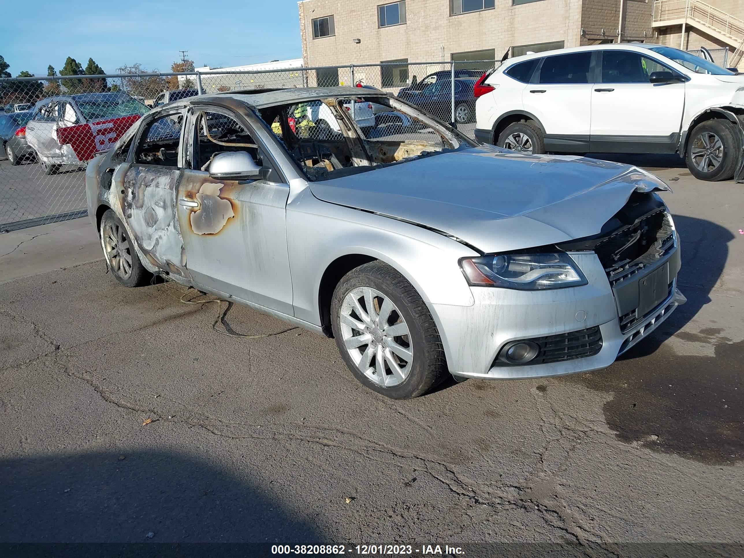 AUDI A4 2009 wausf78k49n011215