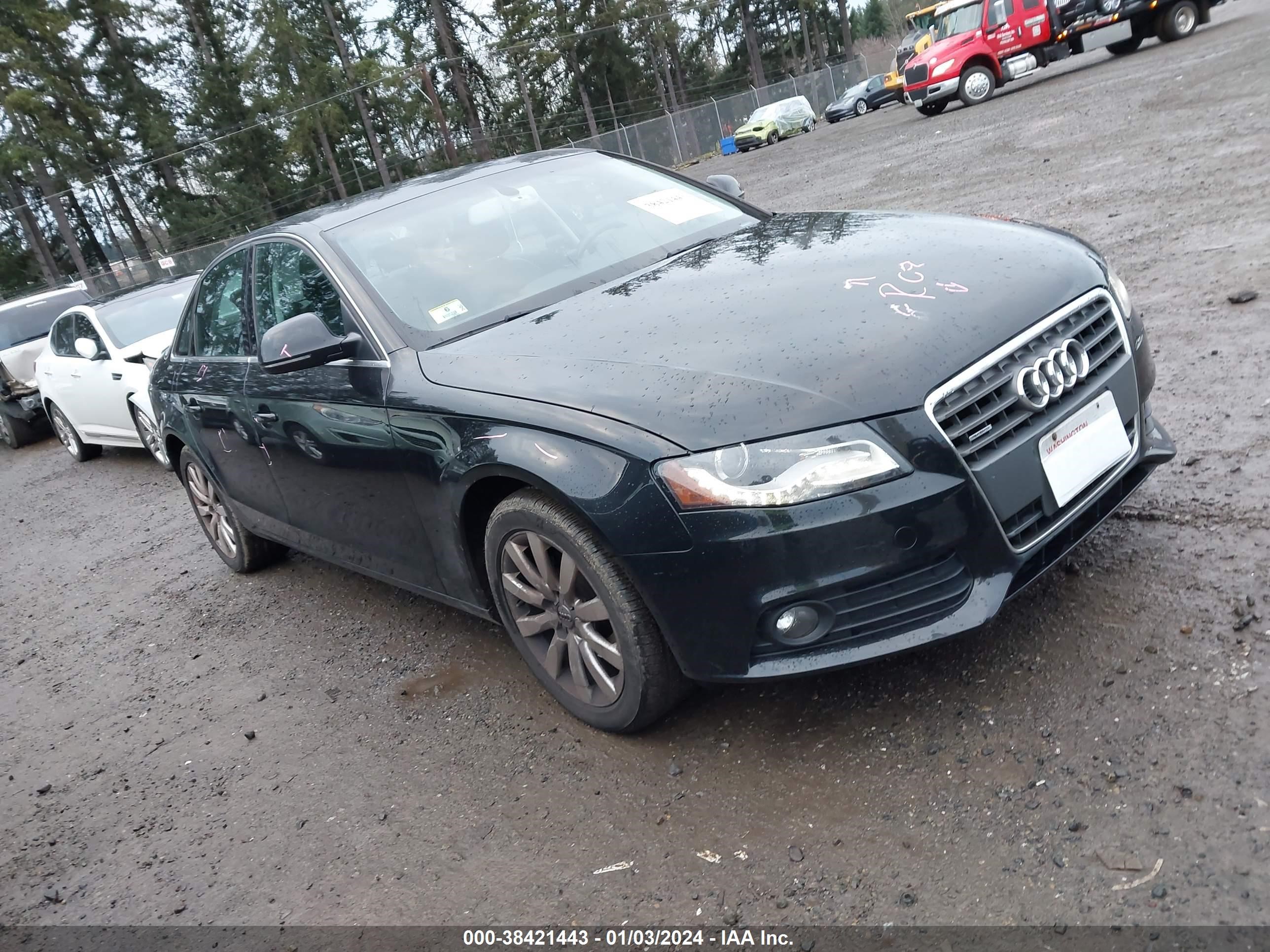 AUDI A4 2009 wausf78k49n065131