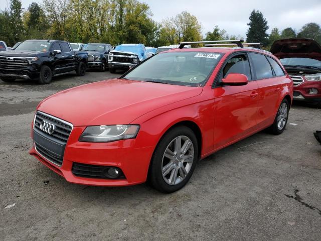 AUDI A4 2010 wausfafl1aa108327