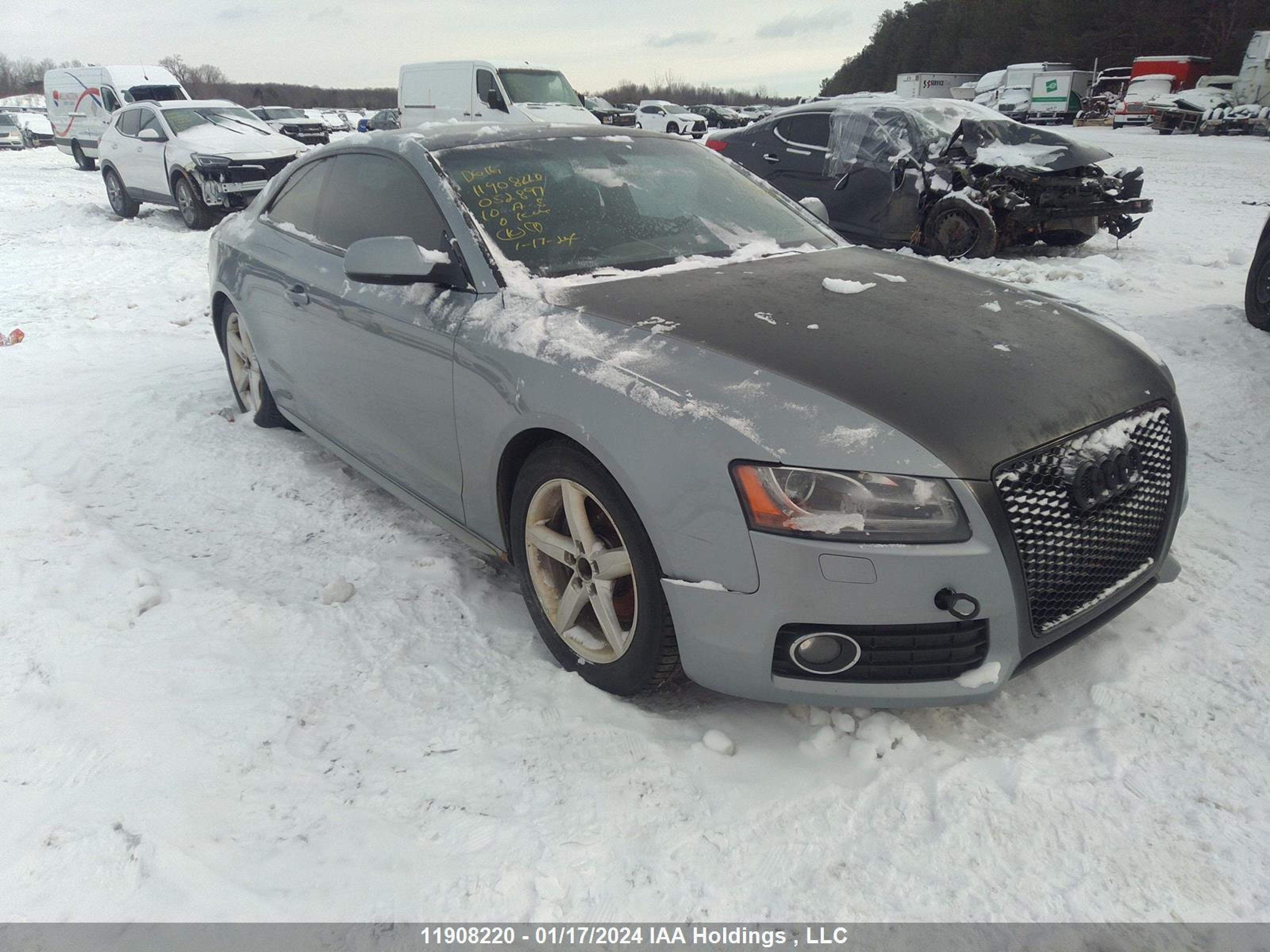 AUDI A5 2010 wausfbfrxaa052897