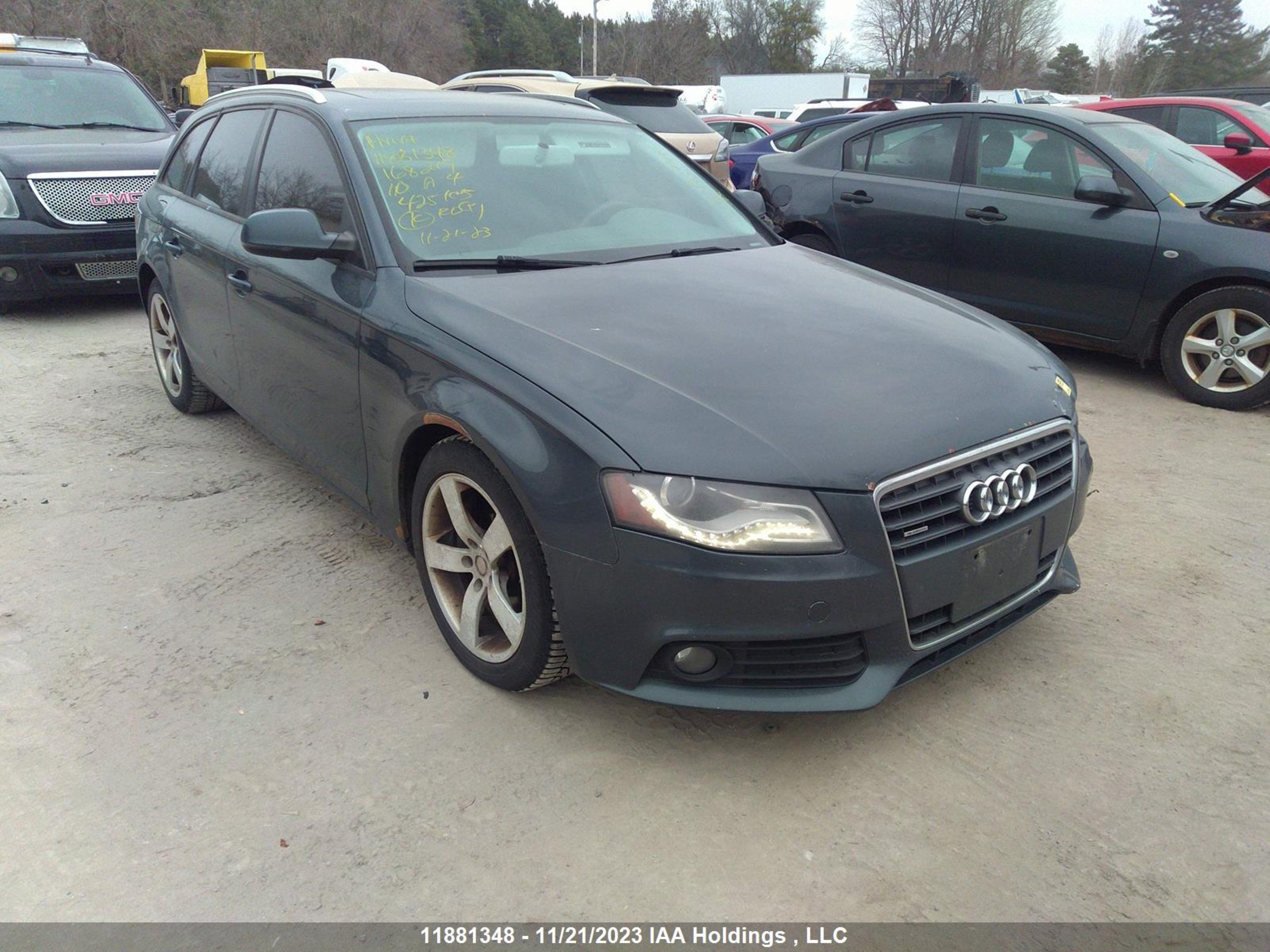 AUDI A4 2010 wausfcfl7aa168219