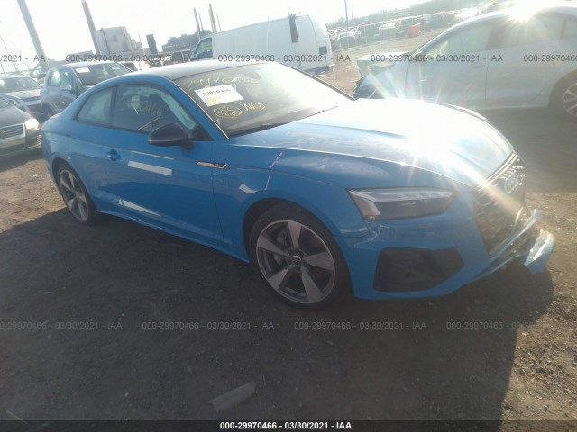 AUDI A5 COUPE 2021 wautaaf51ma011248