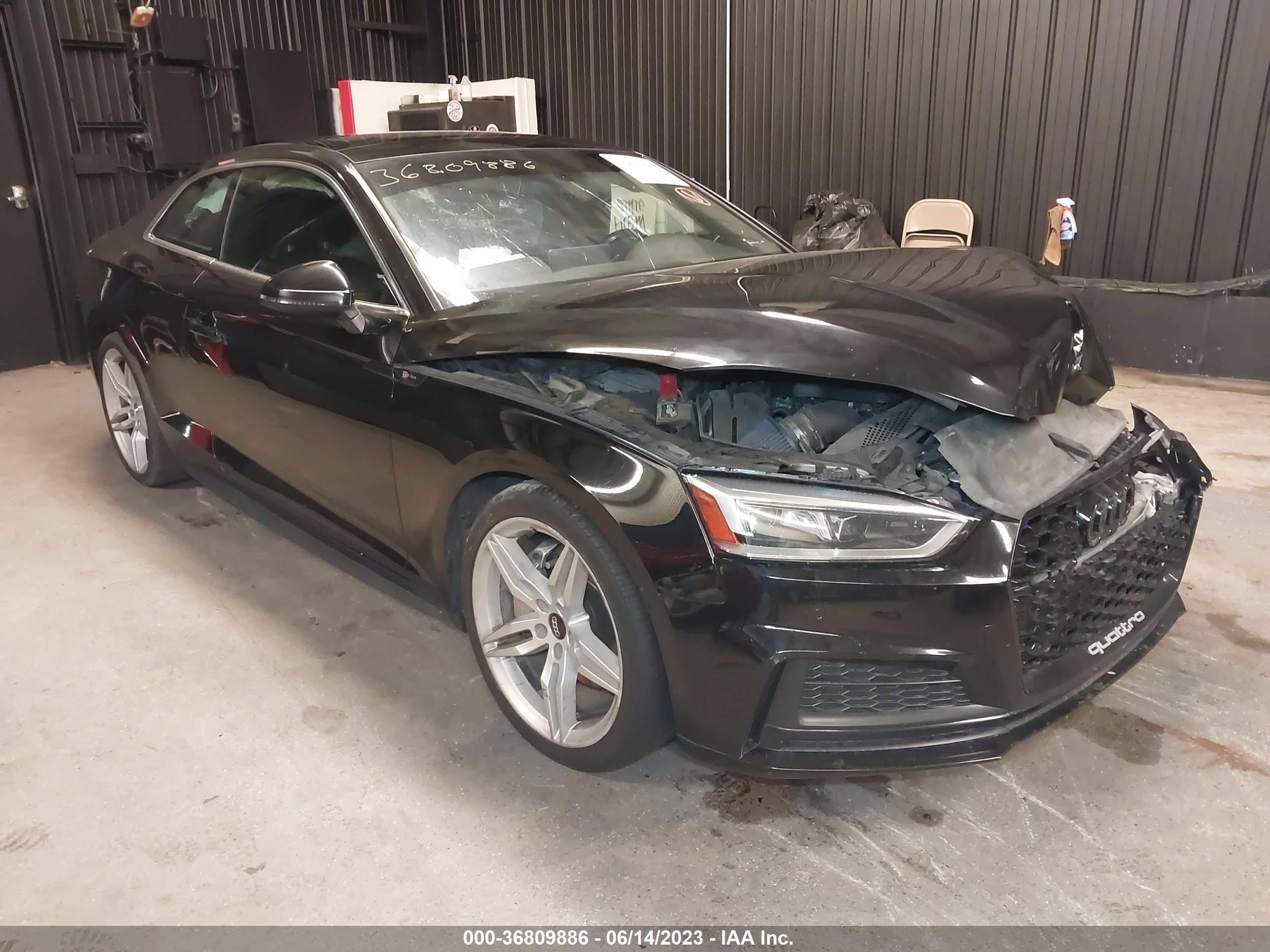 AUDI A5 2018 wautnaf52ja000579